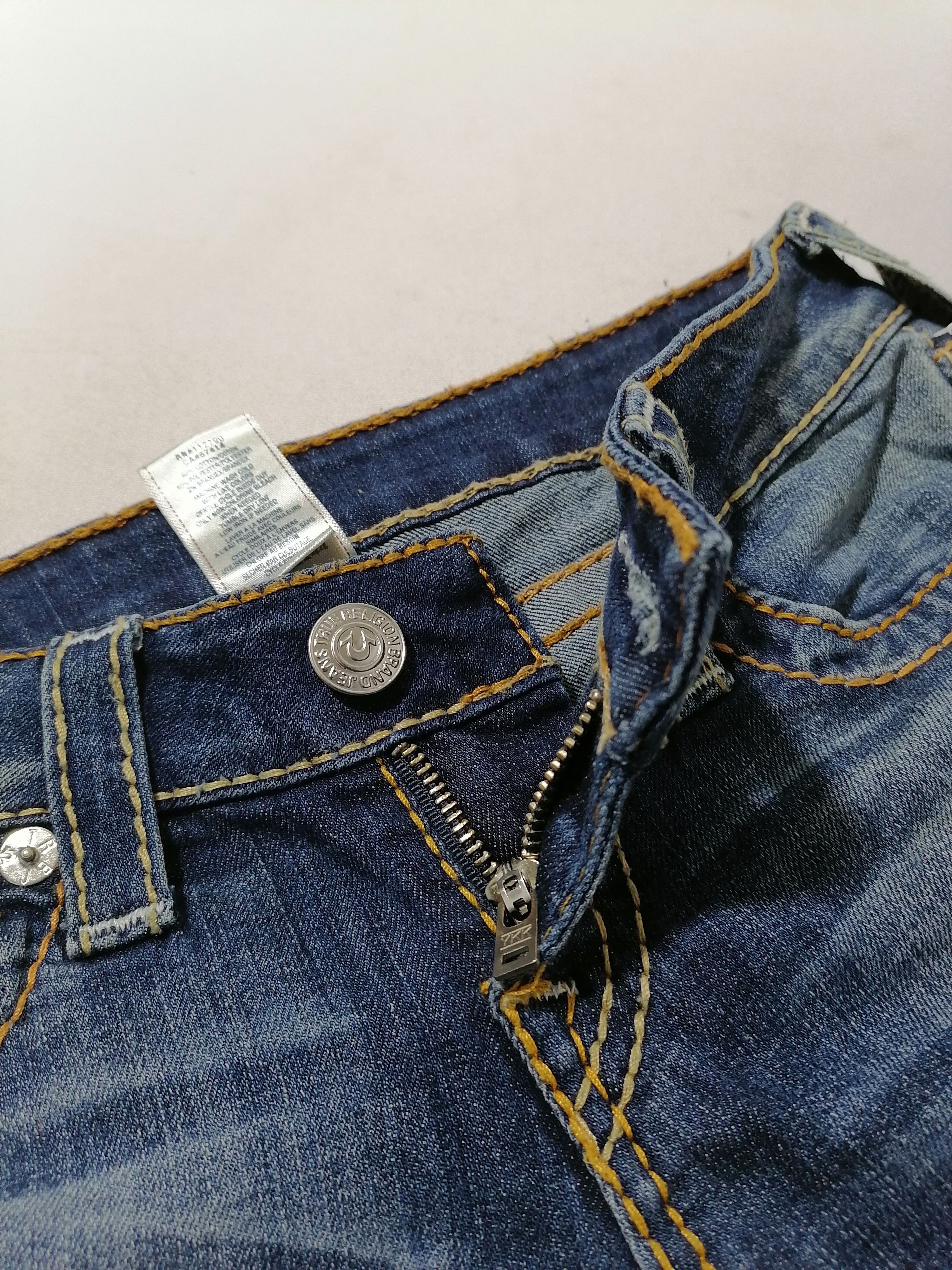 True Religion True Religion Boot Cut Denim Jeans Size US 27 - 4 Thumbnail