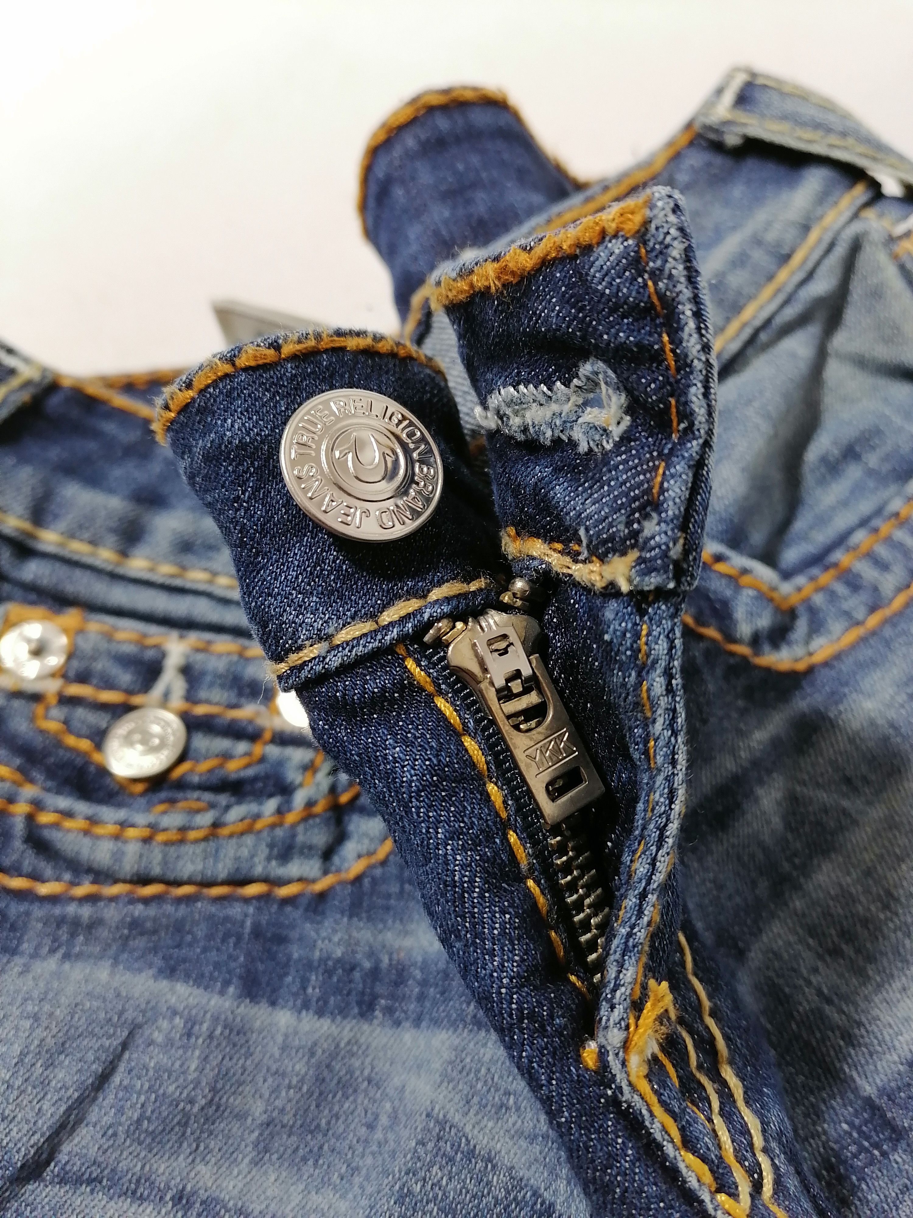 True Religion True Religion Boot Cut Denim Jeans Size US 27 - 3 Thumbnail