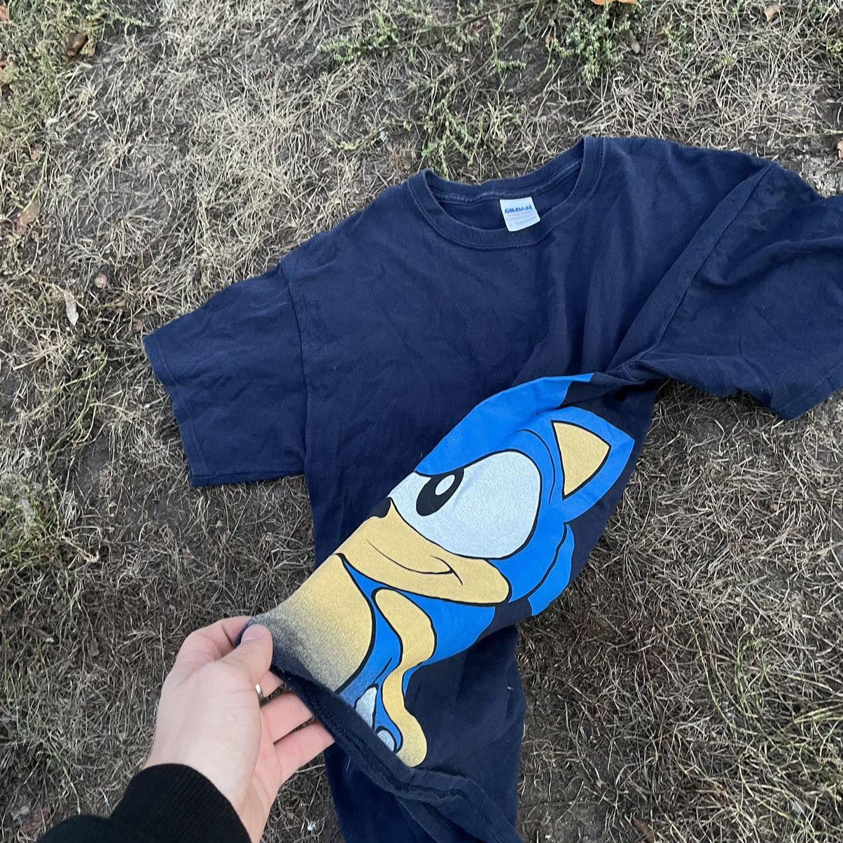 Vintage Vintage Y2K Sonic Hedgehog Graphic Tee Skate Streetwear L Size US L / EU 52-54 / 3 - 5 Thumbnail