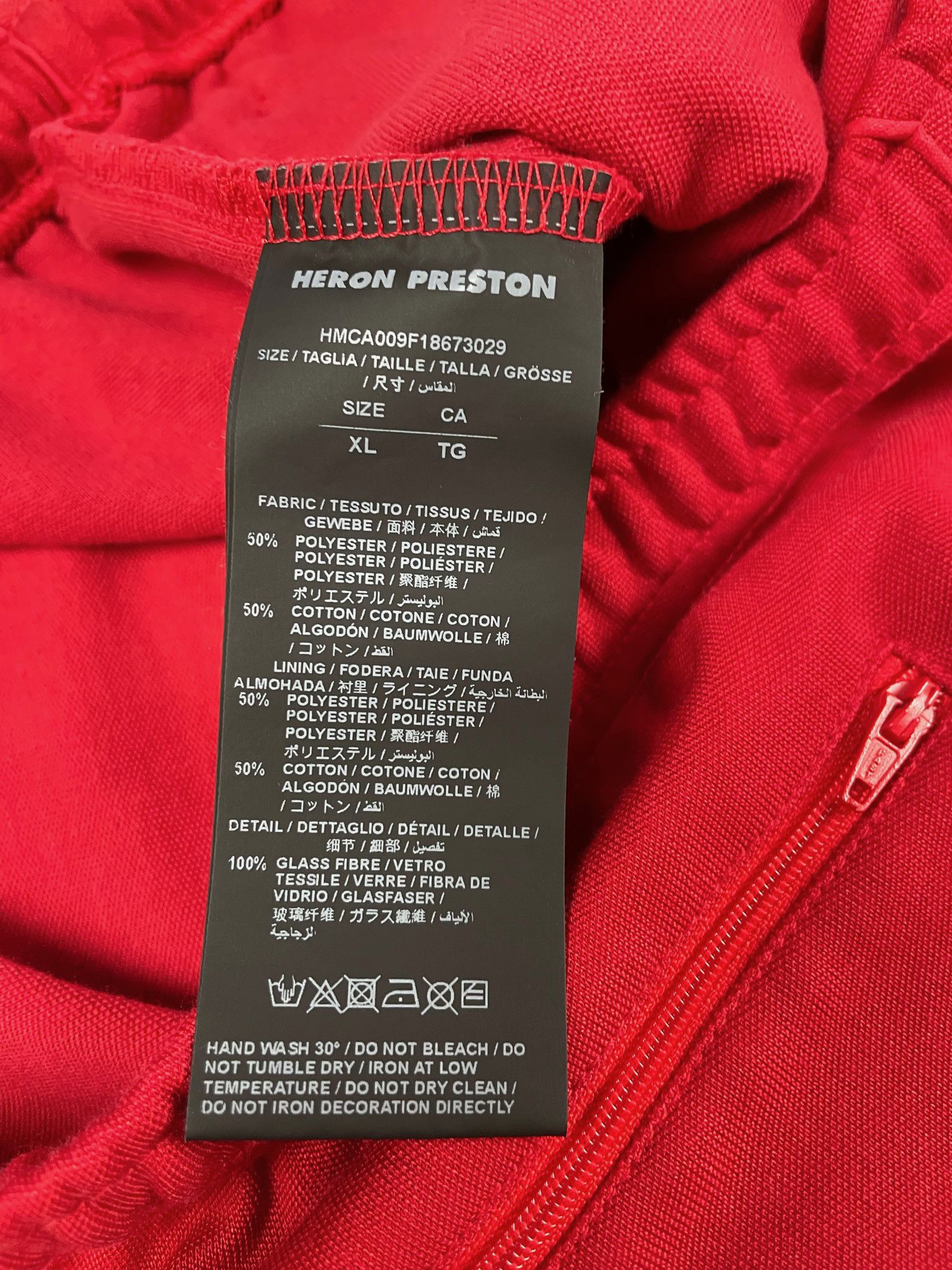 Heron Preston 🔥70% OFF🔥 [SALE] Heron Preston Strass Bordeaux Trackpants Size US 36 / EU 52 - 10 Thumbnail