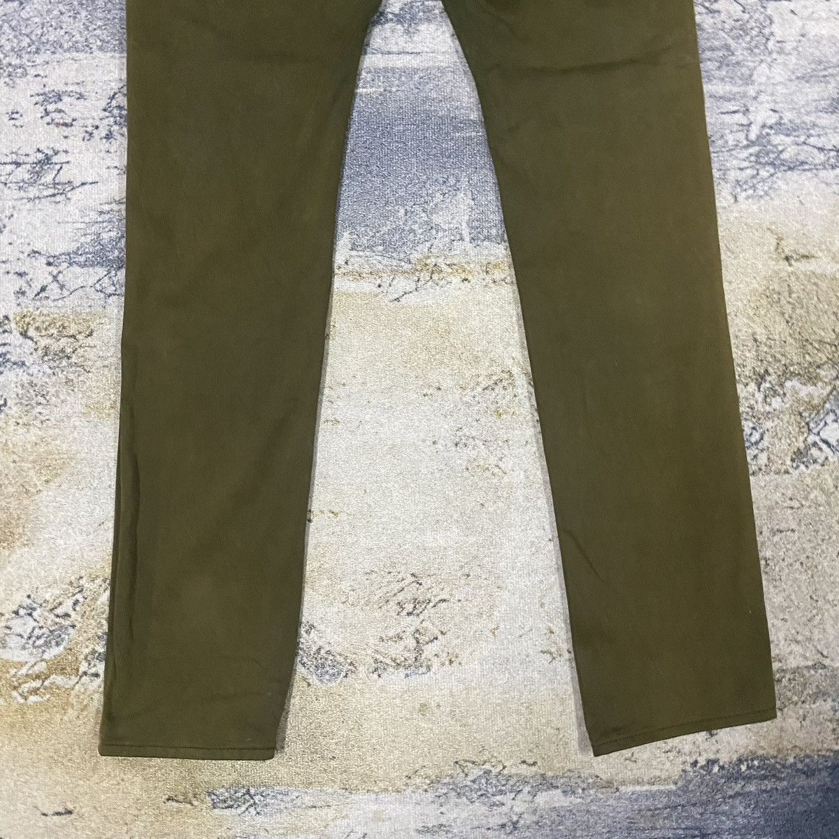 GU × Japanese Brand × Vintage Vintage Japanese Army Faded Elastic Pants Size US 33 - 7 Thumbnail