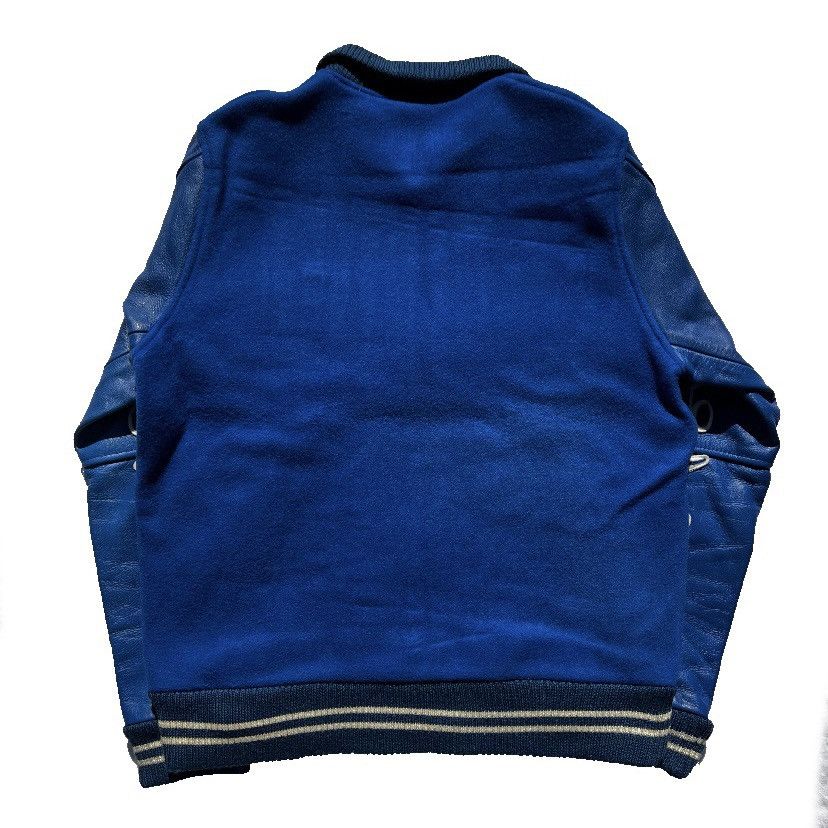 Jun Takahashi Undercover FW 2001-2002 D.A.V.F leather sleeve jacket Size US L / EU 52-54 / 3 - 8 Thumbnail