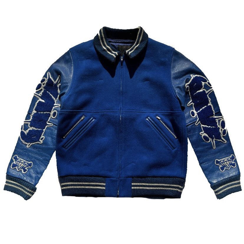 Jun Takahashi Undercover FW 2001-2002 D.A.V.F leather sleeve jacket Size US L / EU 52-54 / 3 - 1 Thumbnail