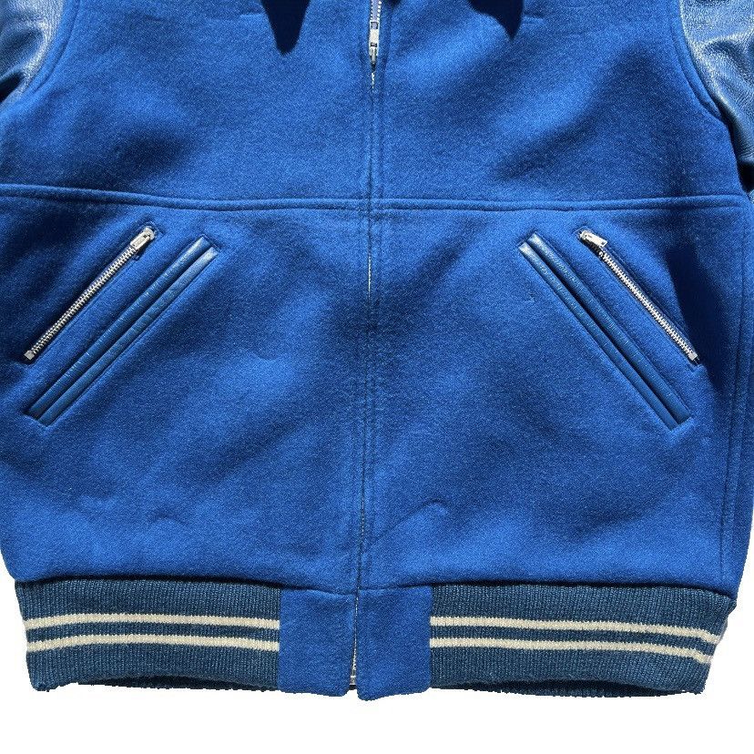 Jun Takahashi Undercover FW 2001-2002 D.A.V.F leather sleeve jacket Size US L / EU 52-54 / 3 - 4 Thumbnail