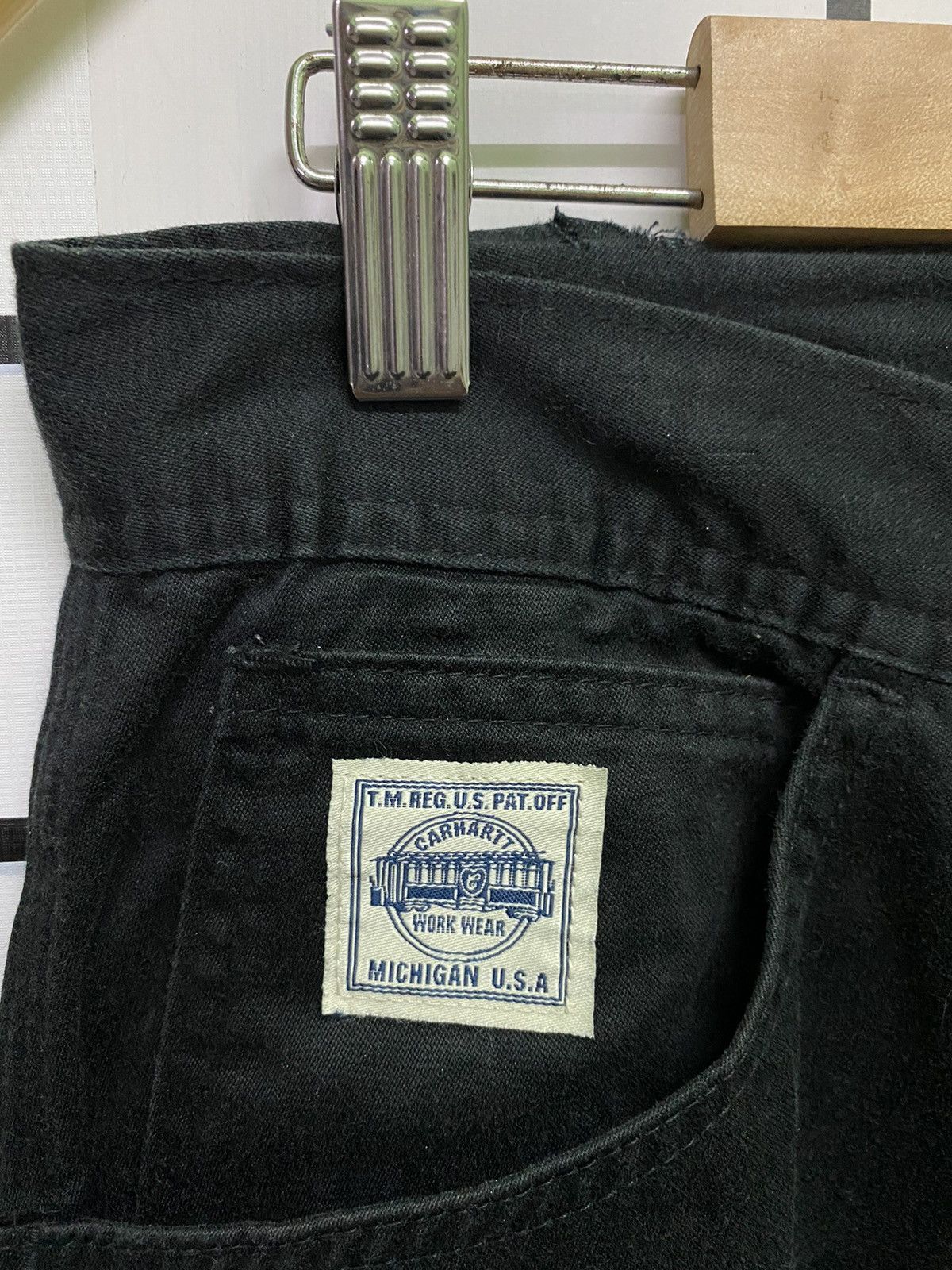 Carhartt CARHARTT Workers Workwear Baggie Style Distressed Pants Size US 29 - 6 Thumbnail