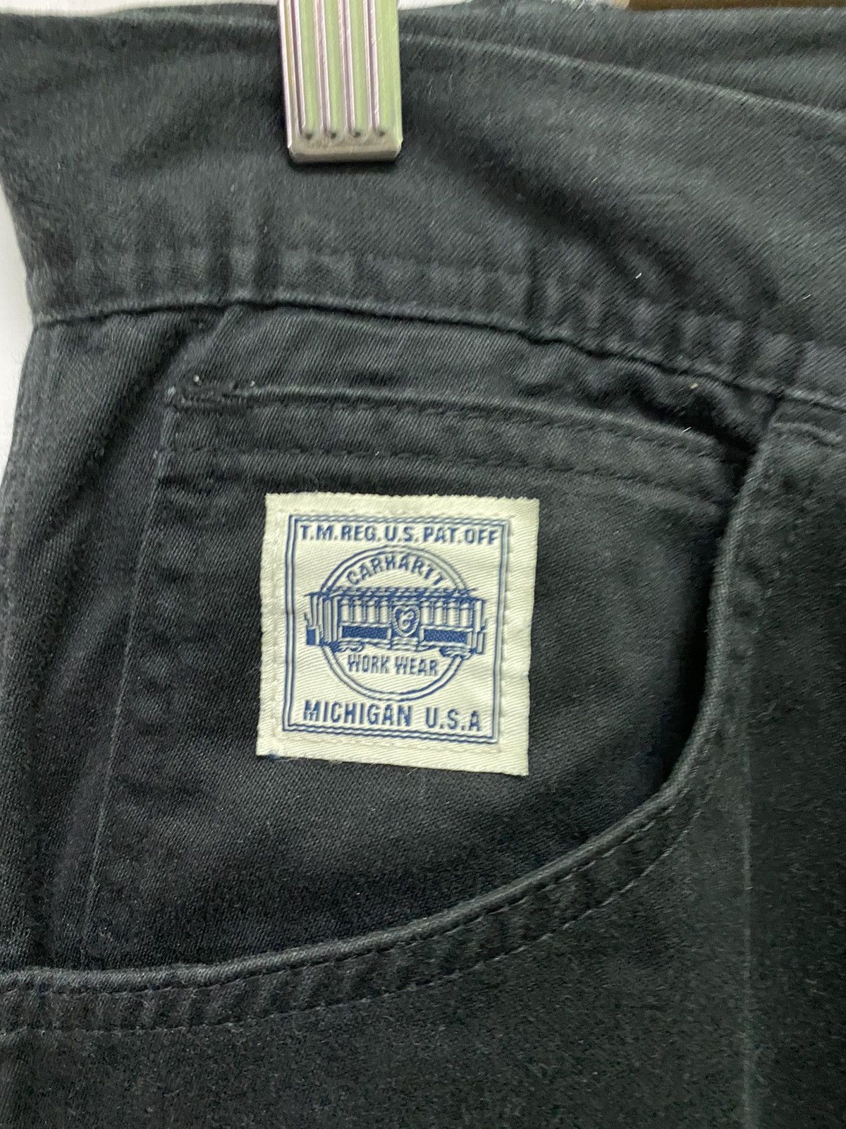 Carhartt CARHARTT Workers Workwear Baggie Style Distressed Pants Size US 29 - 4 Thumbnail