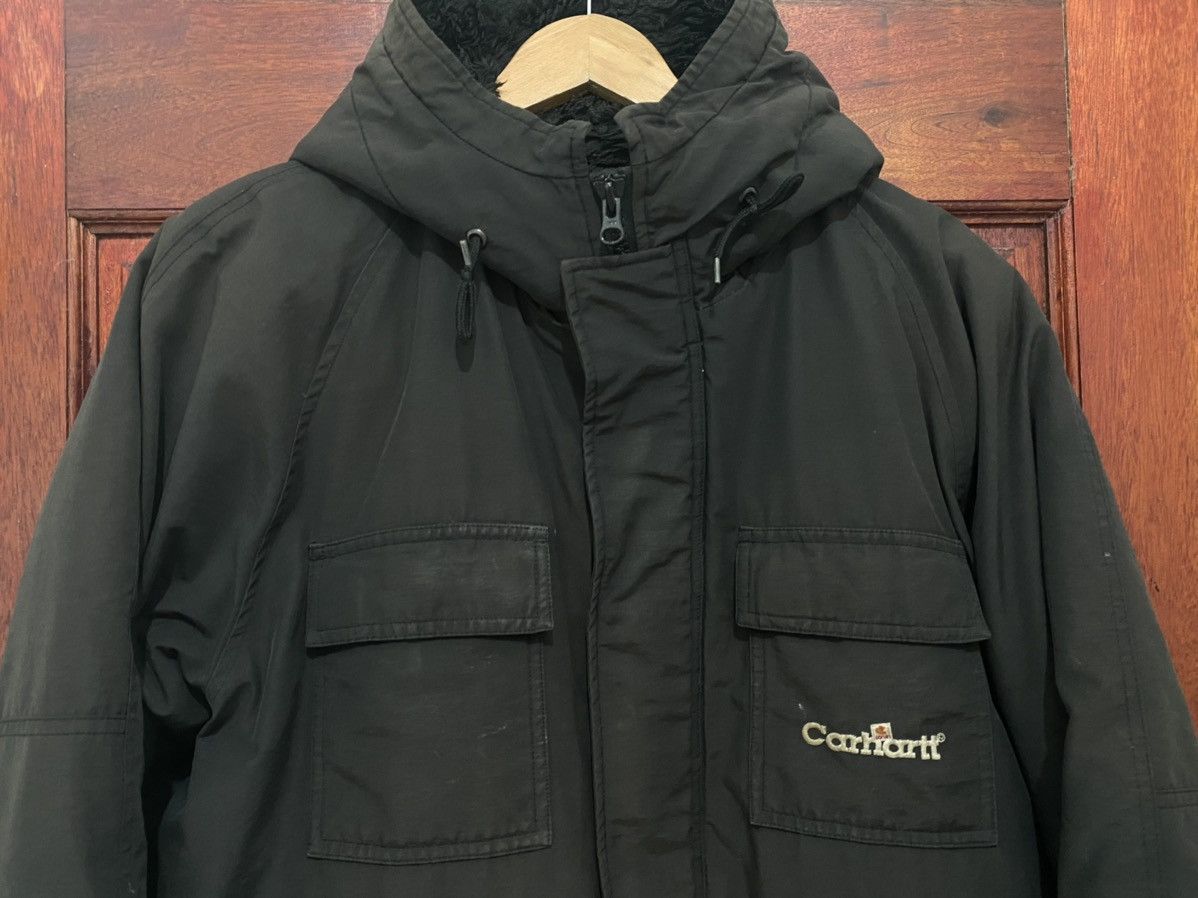 Carhartt × Carhartt Wip Carhartt Down Puffer Jacket Logo Parkas Size US L / EU 52-54 / 3 - 4 Thumbnail