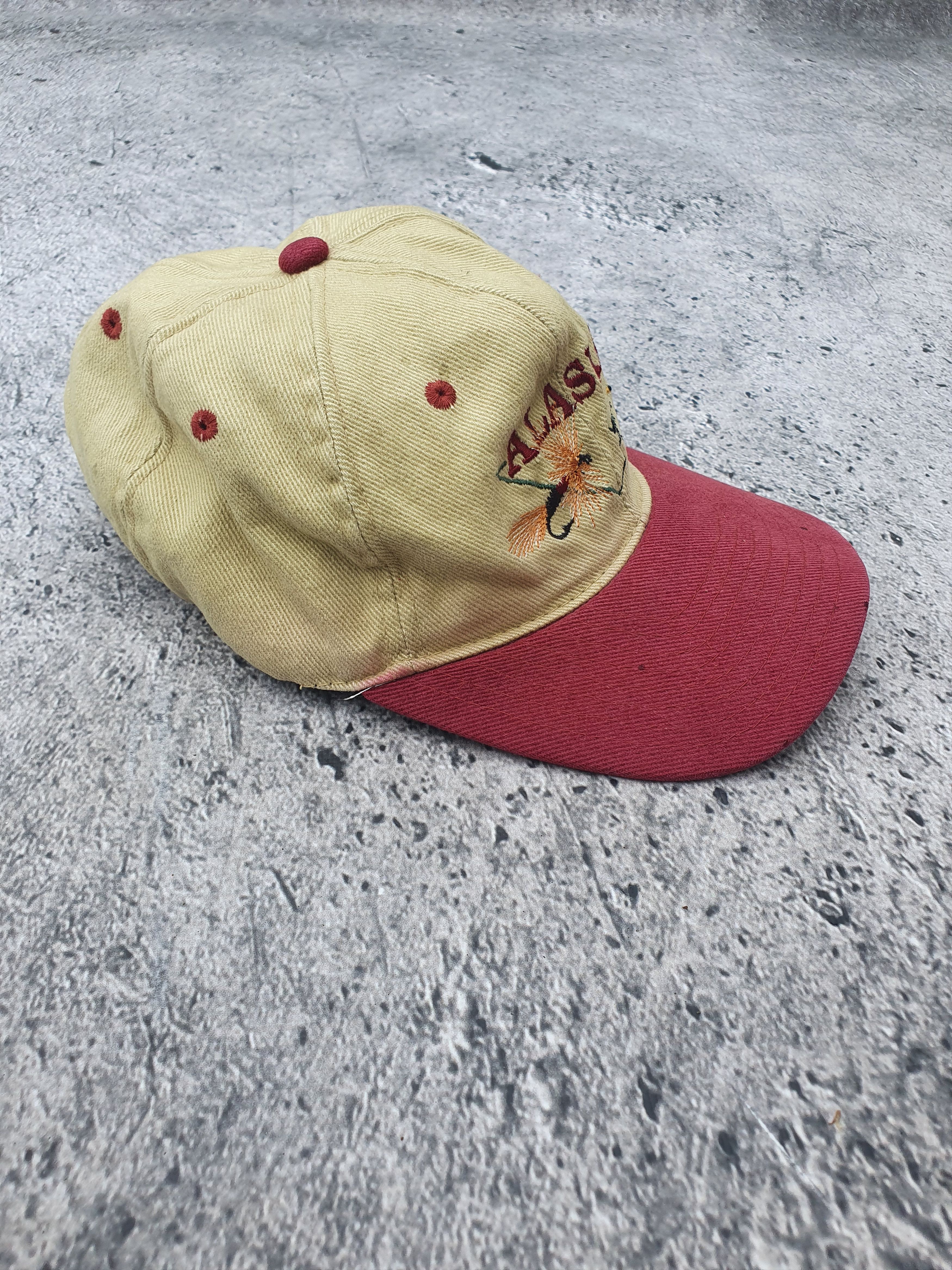 Vintage Vintage Alaska embroidered hat Size ONE SIZE - 3 Thumbnail