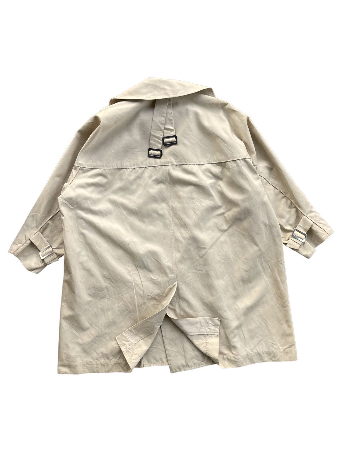 Issey Miyake 💥 80s ISSEY MIYAKE DOUBLE BREASTED PARKA JACKET Size US M / EU 48-50 / 2 - 6 Thumbnail