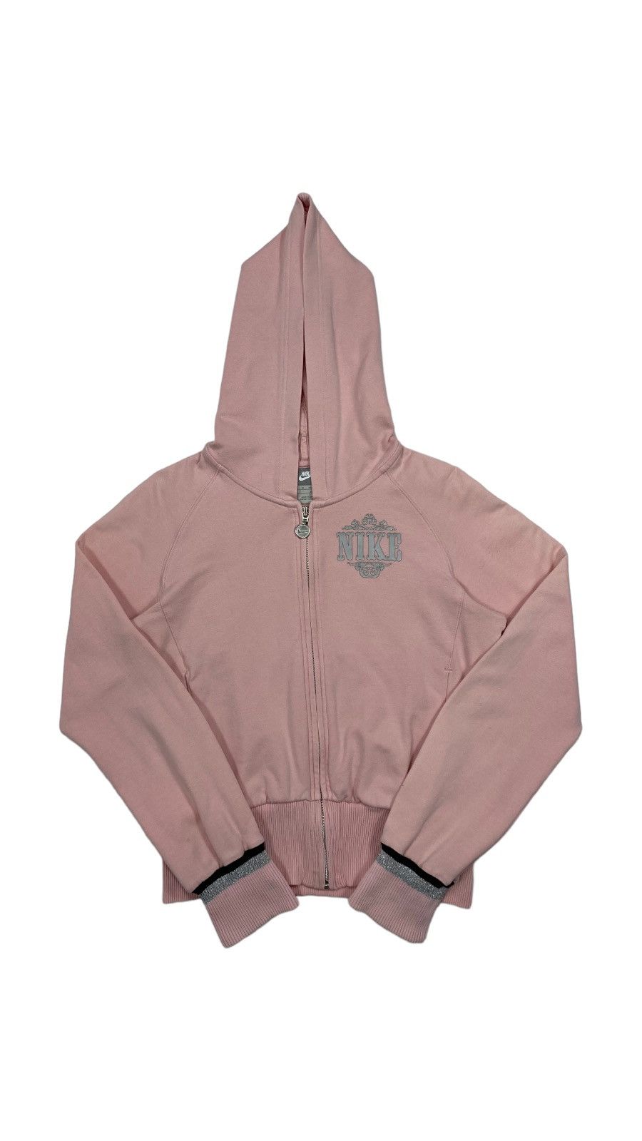Nike 🔥LASTDROP🔥 Y2K Nike Dancing Queen Zip Rare Shiny Swoosh Size M / US 6-8 / IT 42-44 - 2 Thumbnail