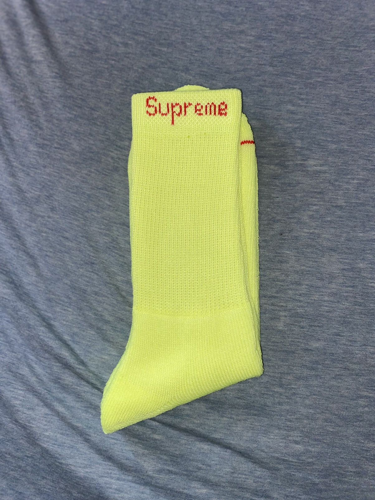 Supreme Supreme/Hanes Socks (1 PAIR) Size ONE SIZE - 1 Thumbnail