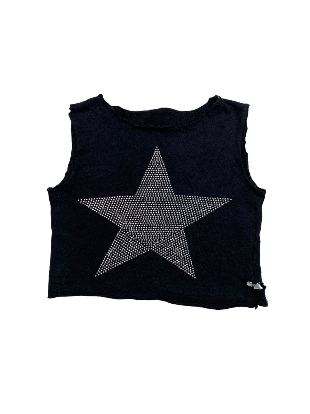 Beauty Beast × Vintage Y2K Star sleeveless crop top Size XS / US 0-2 / IT 36-38 - 1 Thumbnail