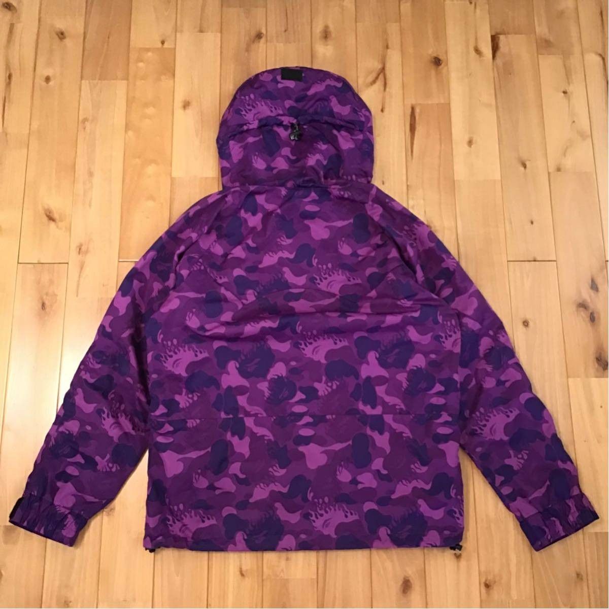 Bape BAPE Fire camo Snowboard jacket purple camo flame ape Size US S / EU 44-46 / 1 - 3 Thumbnail