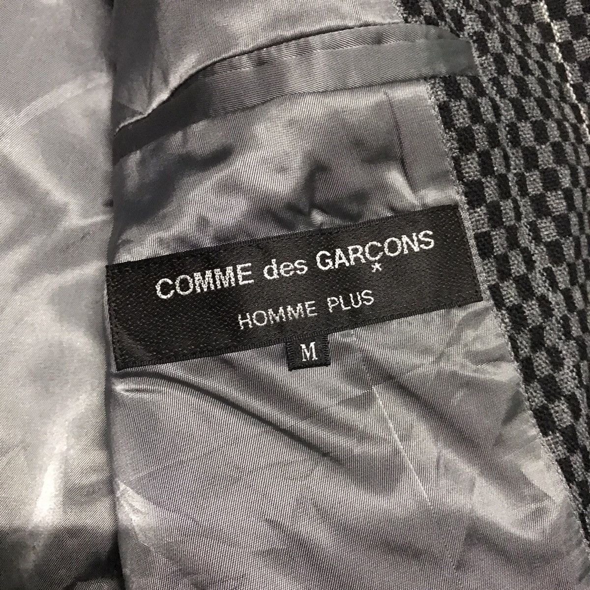 Comme des Garcons Homme Plus Vtg AD2000 Comme des Garcons Homme Plus Chessboard Jacket Size US M / EU 48-50 / 2 - 13 Thumbnail