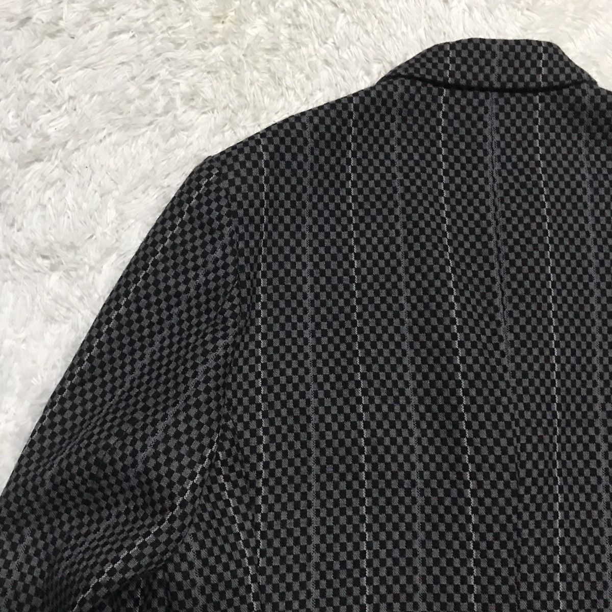 Comme des Garcons Homme Plus Vtg AD2000 Comme des Garcons Homme Plus Chessboard Jacket Size US M / EU 48-50 / 2 - 7 Thumbnail