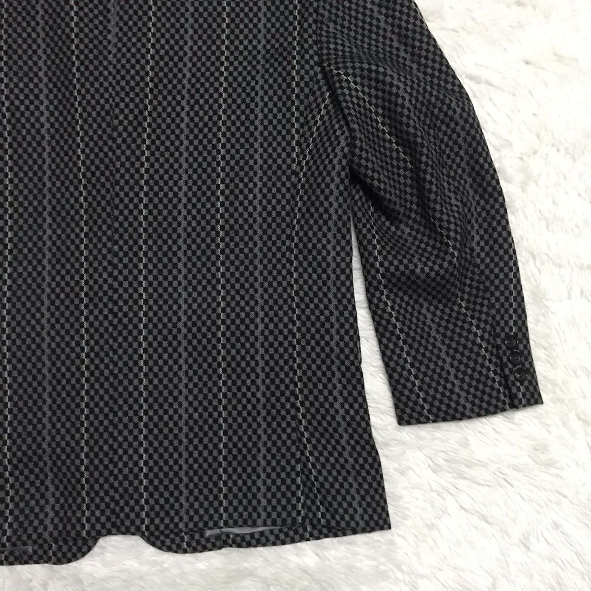 Comme des Garcons Homme Plus Vtg AD2000 Comme des Garcons Homme Plus Chessboard Jacket Size US M / EU 48-50 / 2 - 10 Thumbnail
