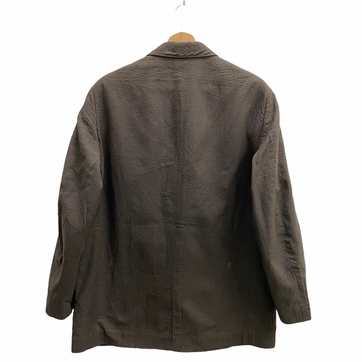 Issey Miyake × Vintage 💥 ISSEY MIYAKE MEN BUTTON JACKET COAT Size US M / EU 48-50 / 2 - 5 Thumbnail