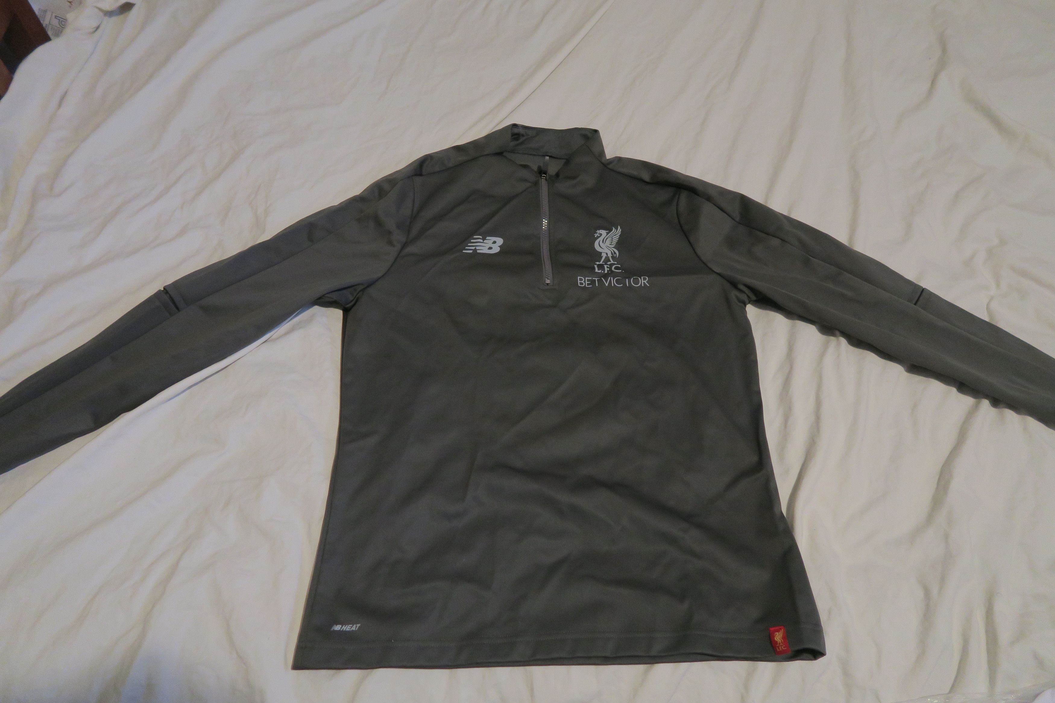 New Balance Lfc Grey Kit New Balance Liverpool Training Kit Grey