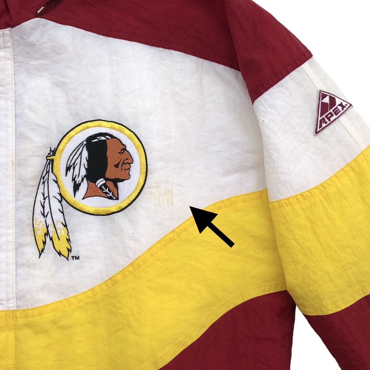 NFL 🔥VTG 90’s Pro Line NFL Washington Redskin Puffer Jacket Size US M / EU 48-50 / 2 - 24 Thumbnail