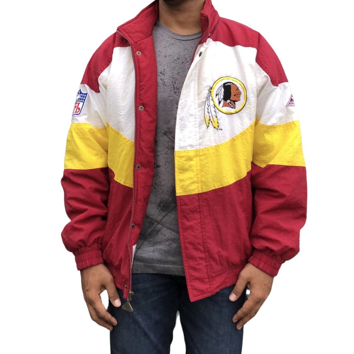 NFL 🔥VTG 90’s Pro Line NFL Washington Redskin Puffer Jacket Size US M / EU 48-50 / 2 - 3 Thumbnail