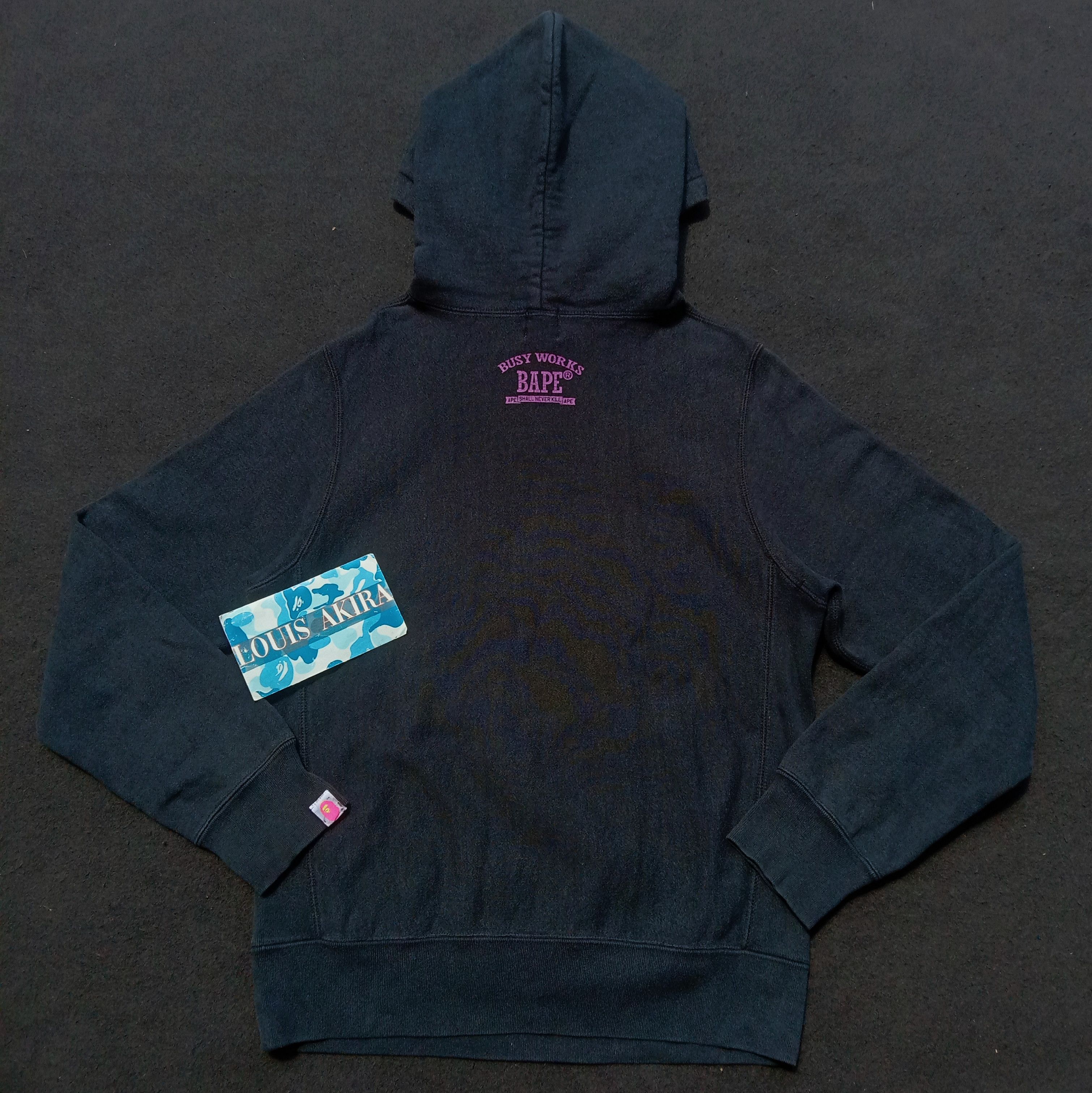 Bape Bape Sta Neon Pullover Hoodie (2005) Size S / US 4 / IT 40 - 3 Thumbnail