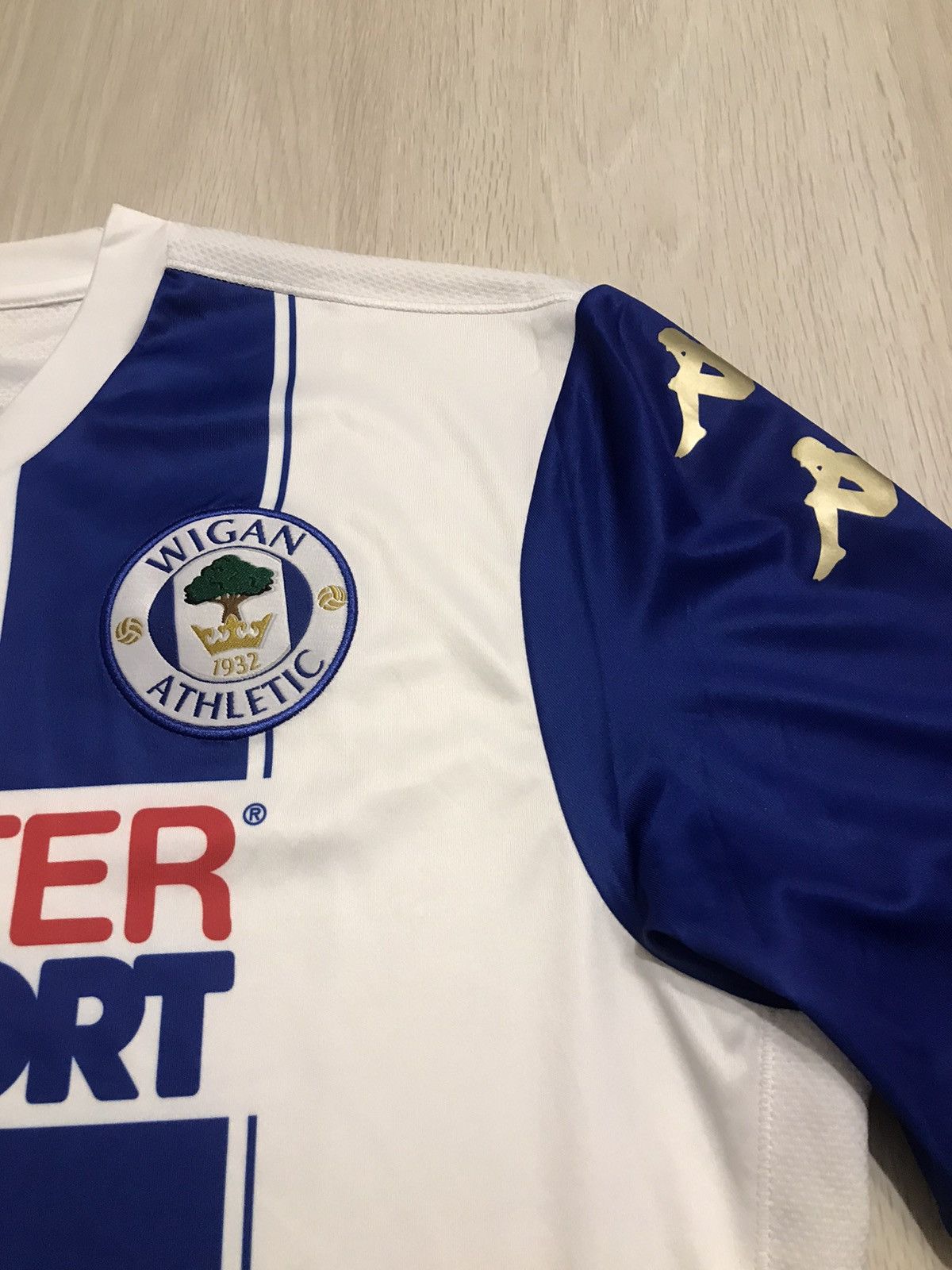 Kappa Kappa Wigan Athletic Soccer jersey 2017 away size XL Size US XL / EU 56 / 4 - 2 Thumbnail