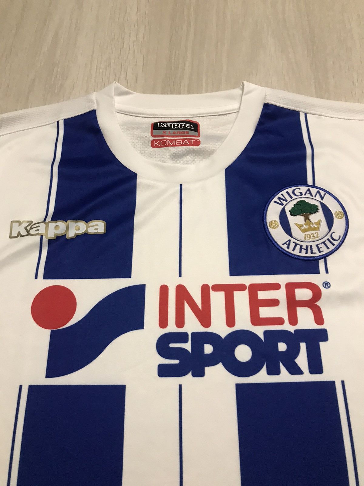 Kappa Kappa Wigan Athletic Soccer jersey 2017 away size XL Size US XL / EU 56 / 4 - 3 Thumbnail