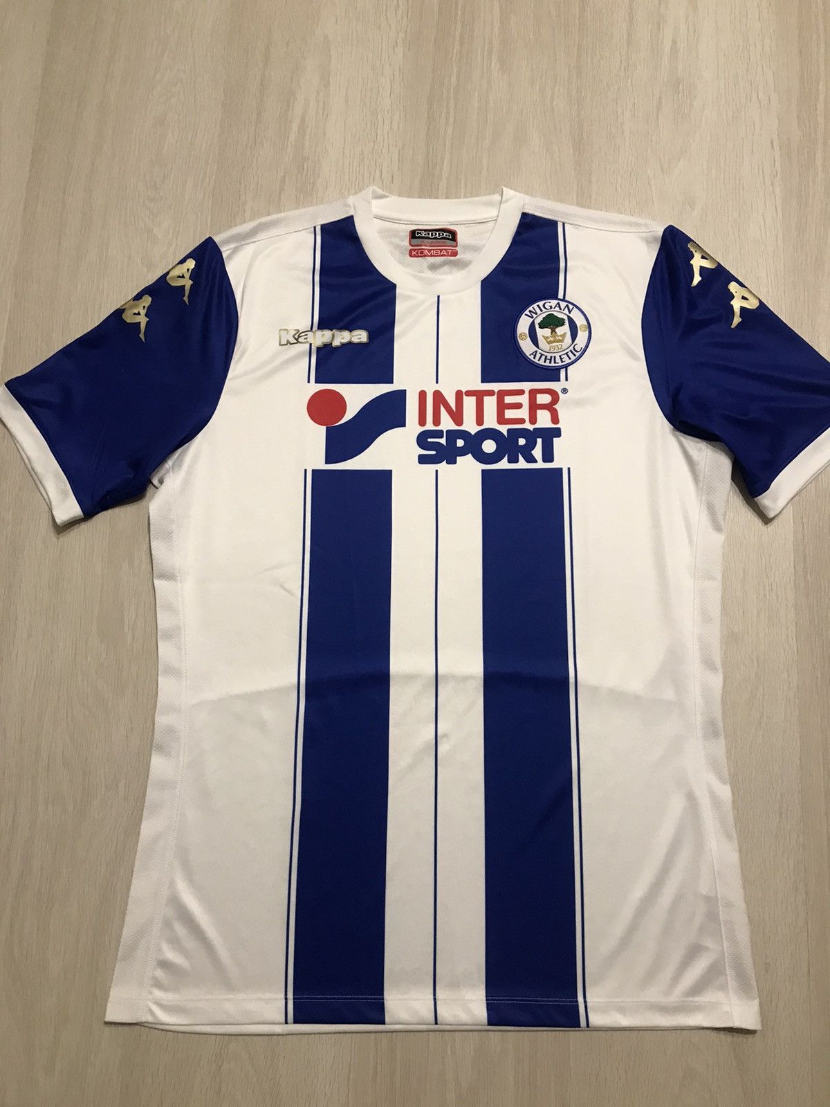 Kappa Kappa Wigan Athletic Soccer jersey 2017 away size XL Size US XL / EU 56 / 4 - 1 Thumbnail