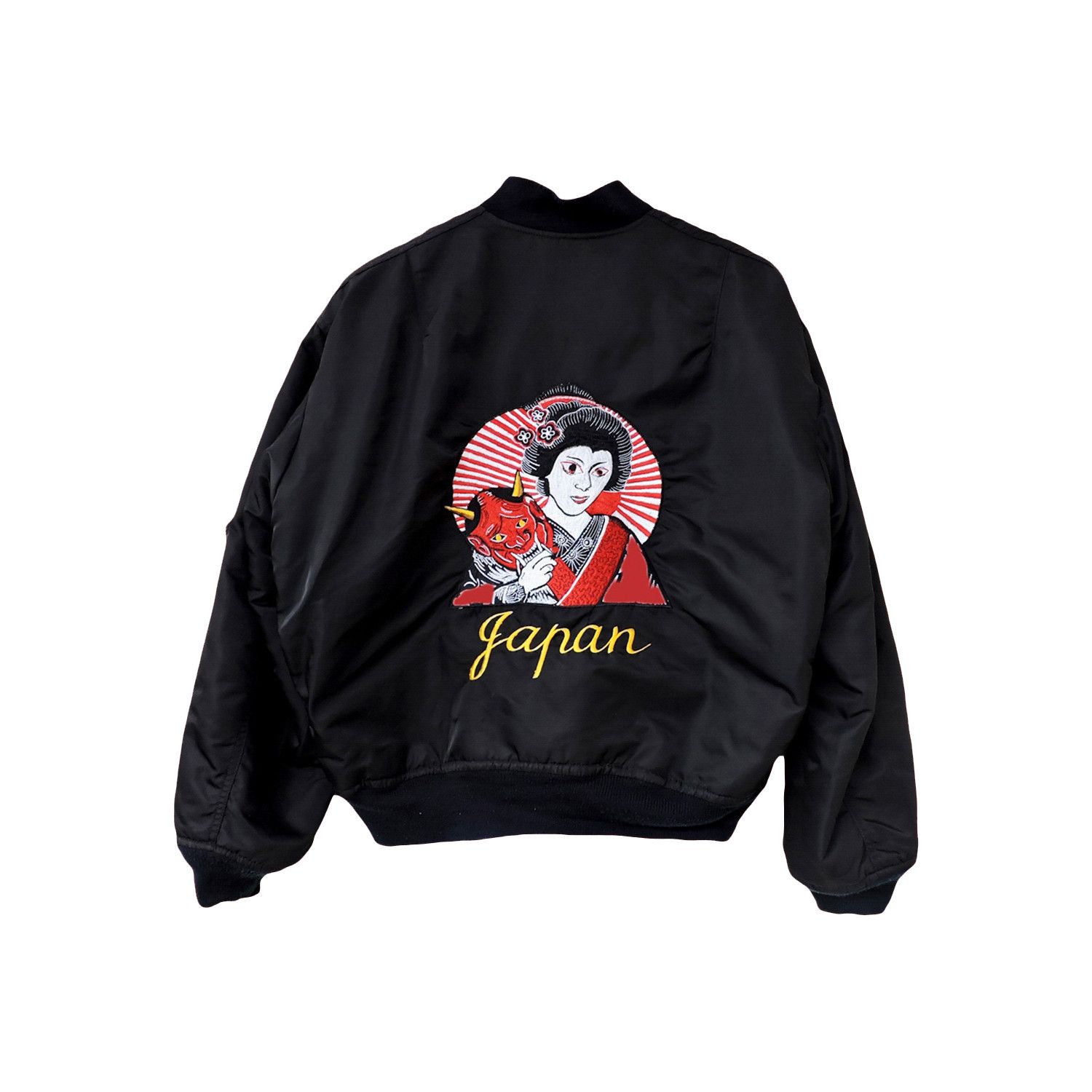 Avirex Avirex Sukajan Geisha Hannya Mask Souvenir Flight Jacket Size US XS / EU 42 / 0 - 1 Thumbnail