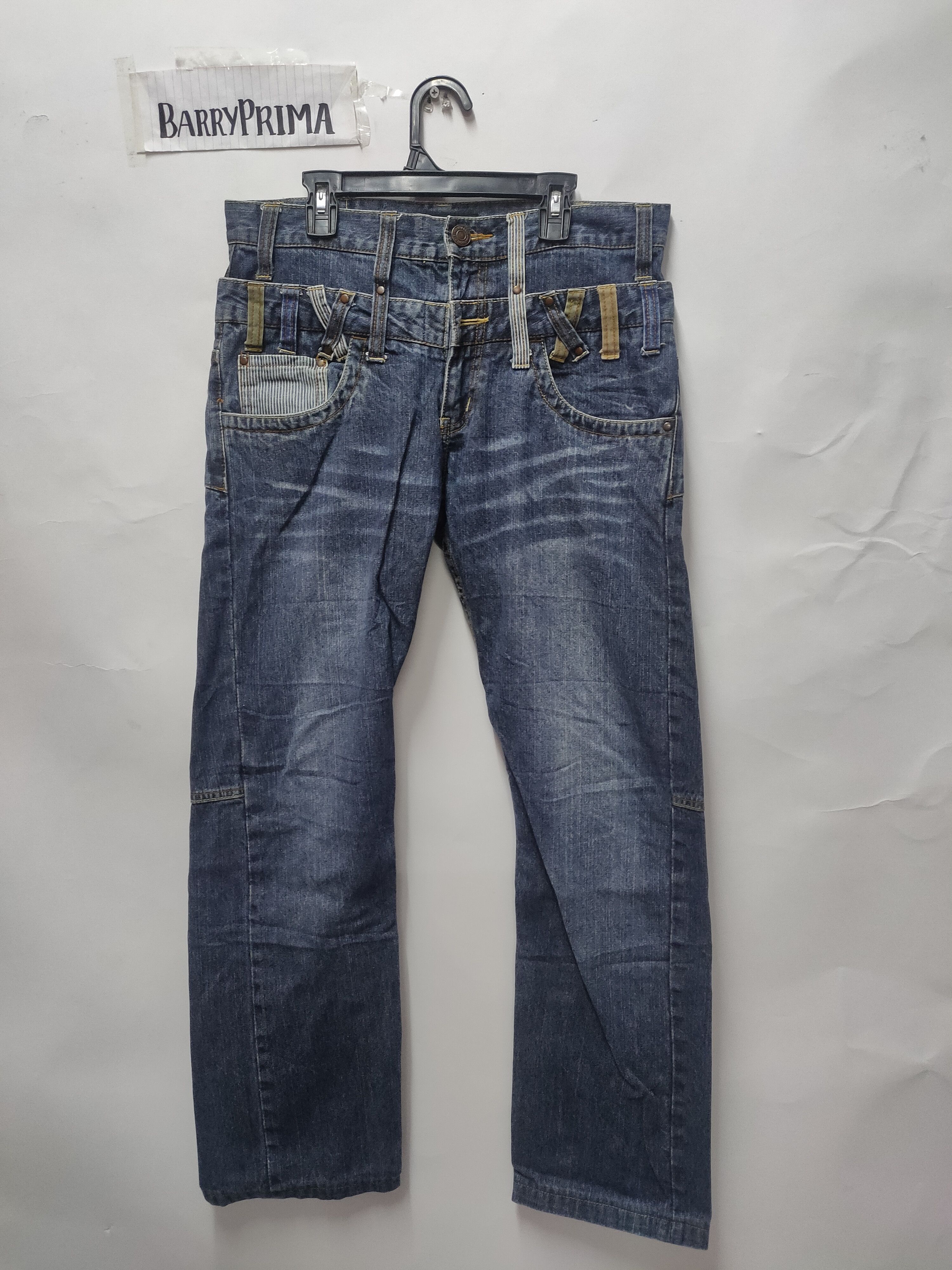 image of Archival Clothing Memory Special Japanese Denim Double Waist, Men's (Size 31)