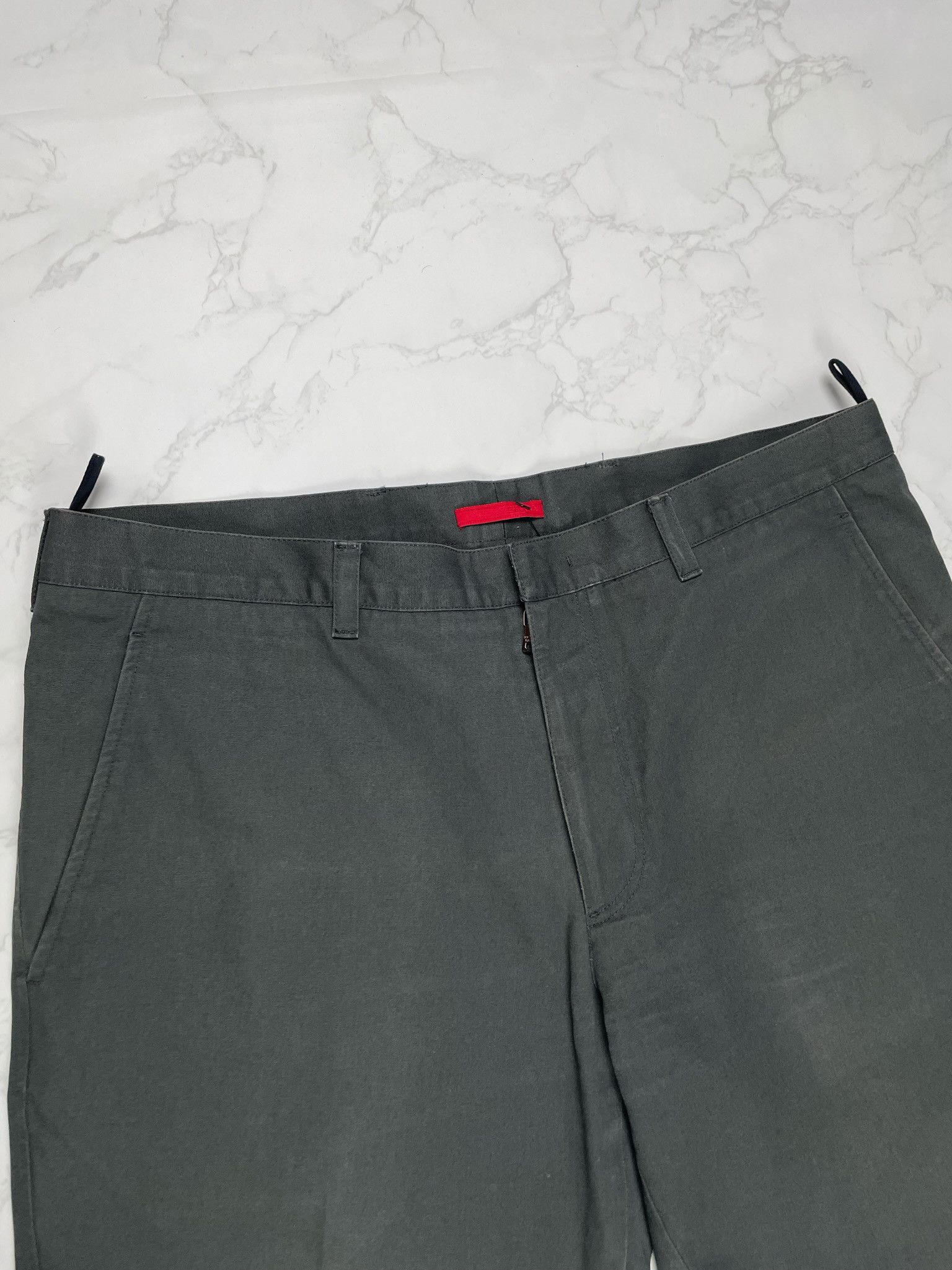 Prada 🔥[SALE]🔥 Prada Olive Tapered Cotton Chino Pants Size US 36 / EU 52 - 7 Thumbnail