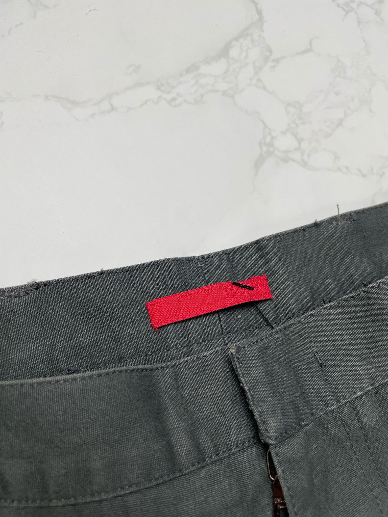 Prada 🔥[SALE]🔥 Prada Olive Tapered Cotton Chino Pants Size US 36 / EU 52 - 8 Thumbnail