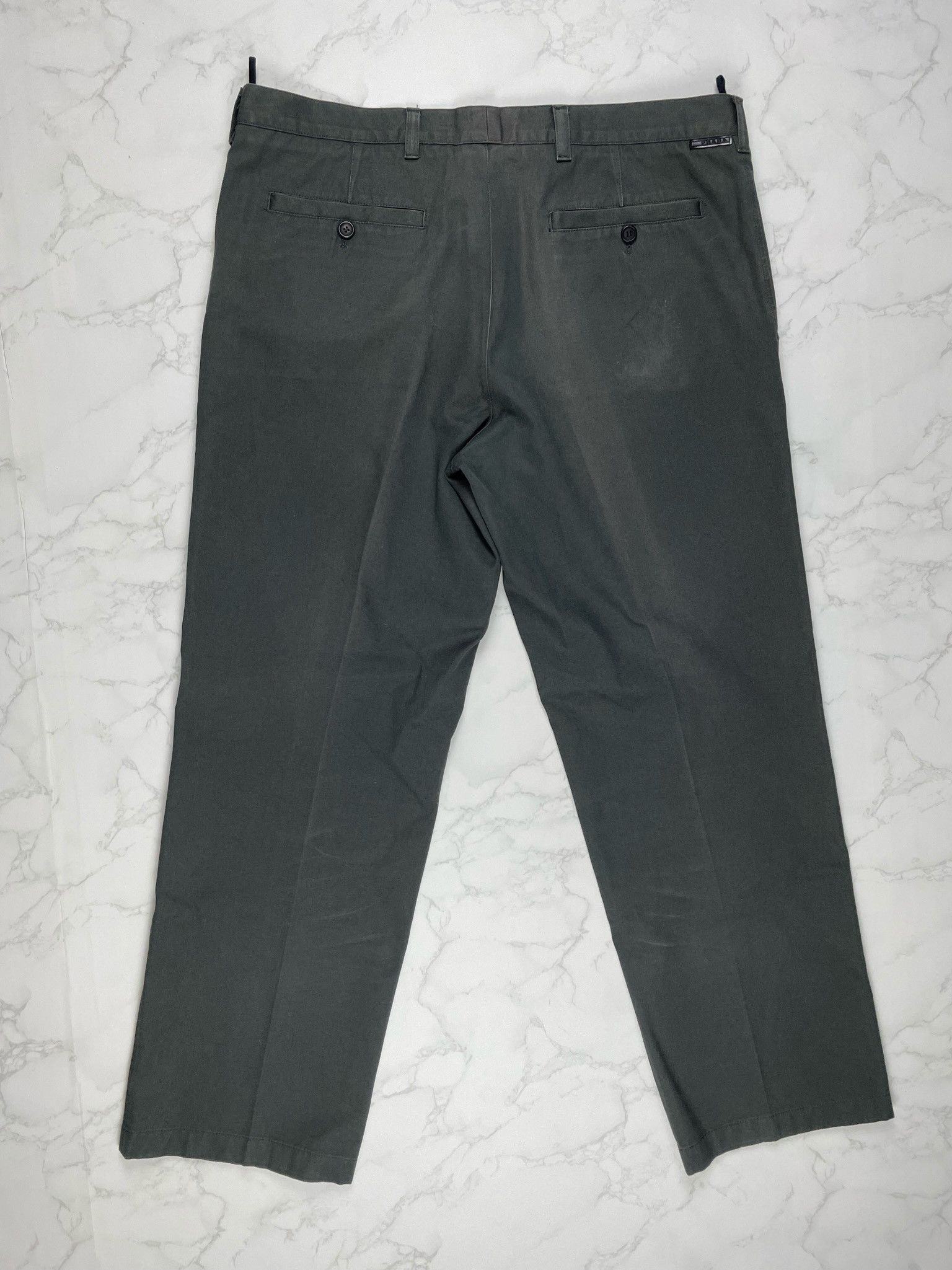 Prada 🔥[SALE]🔥 Prada Olive Tapered Cotton Chino Pants Size US 36 / EU 52 - 10 Thumbnail