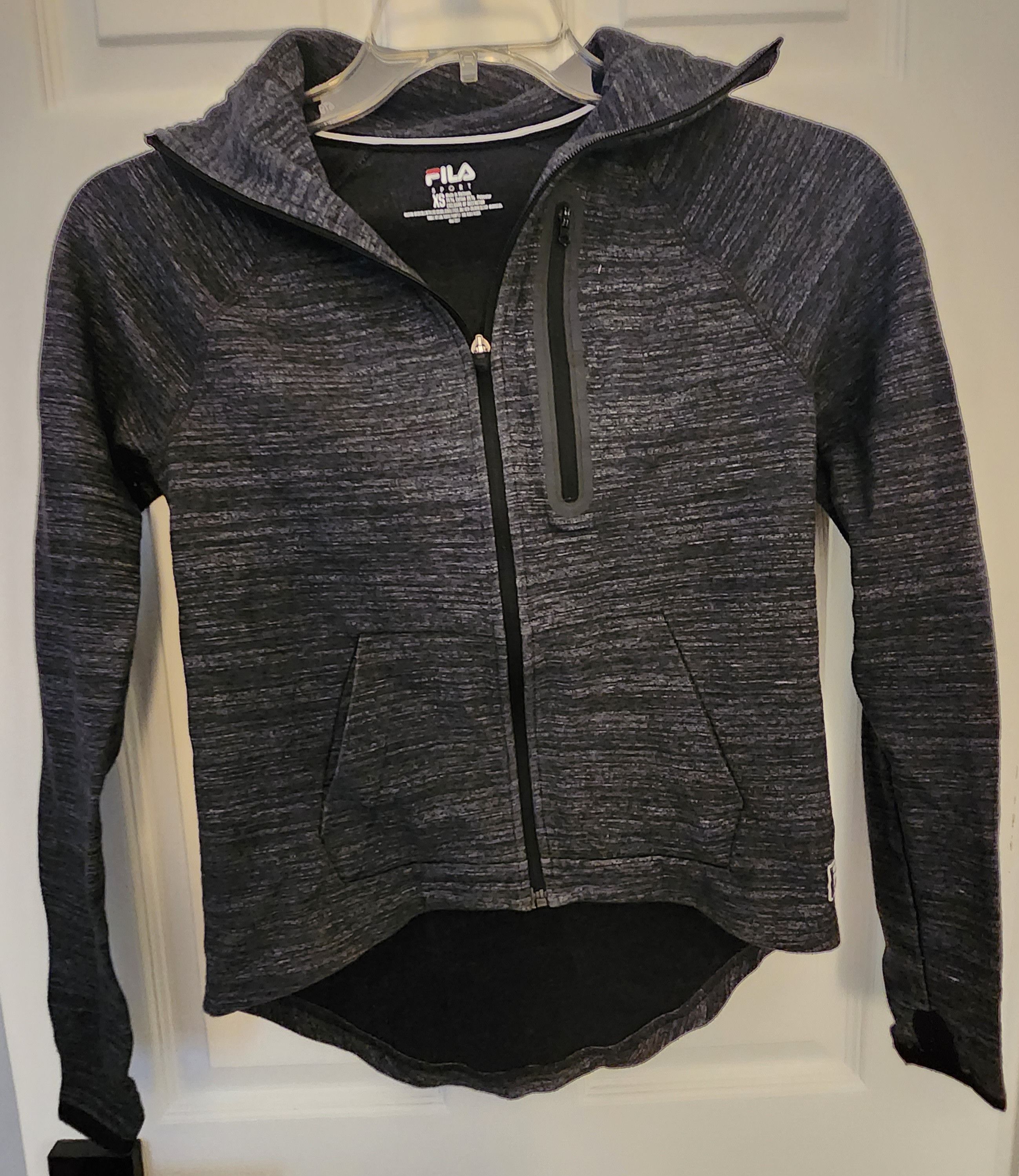 Fila NWOT Fila Sport Women's Heather Gray Zip Up Jacket Size XS Size XS / US 0-2 / IT 36-38 - 1 Thumbnail