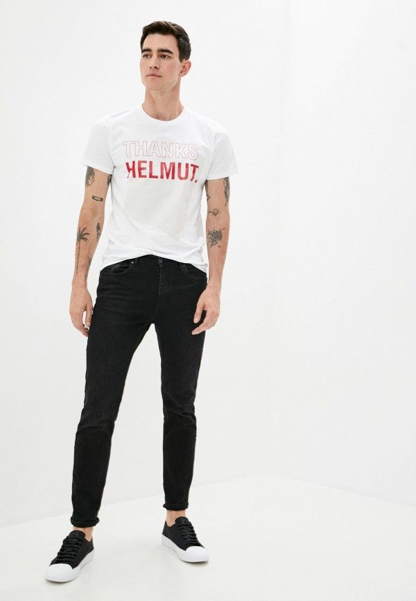 Helmut Lang 🔥65% OFF🔥 [SALE] Helmut Lang White Standard Print Tee Size US S / EU 44-46 / 1 - 3 Thumbnail