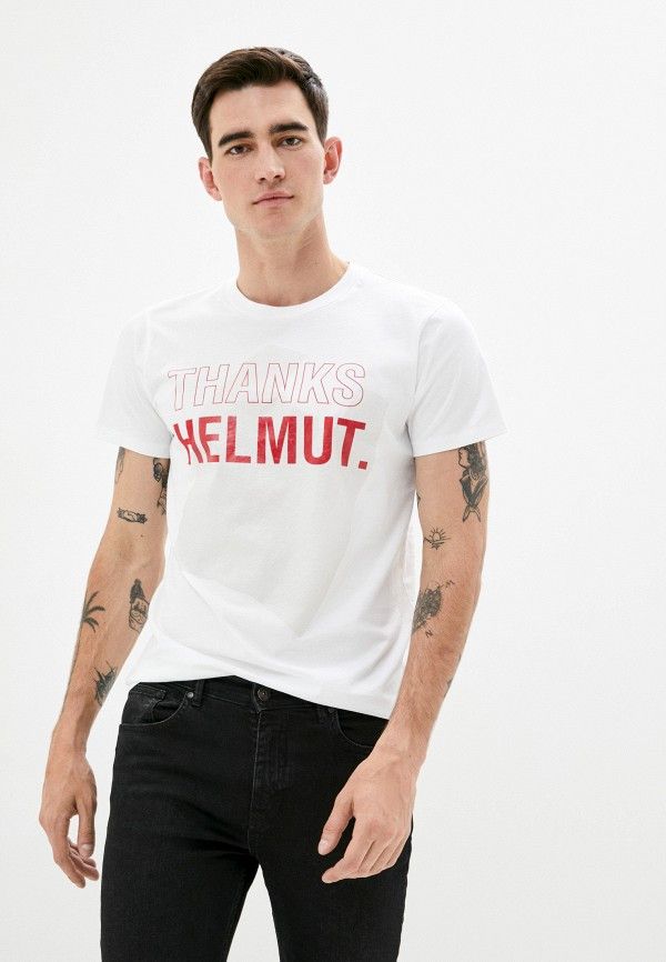 Helmut Lang 🔥65% OFF🔥 [SALE] Helmut Lang White Standard Print Tee Size US S / EU 44-46 / 1 - 1 Thumbnail