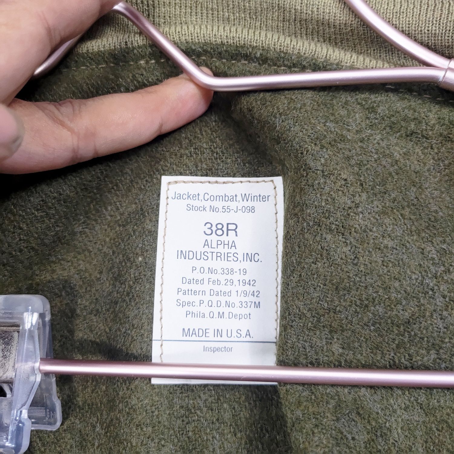Alpha Industries × Edwin Alpha Industries Tanker Jacket Size US M / EU 48-50 / 2 - 4 Thumbnail