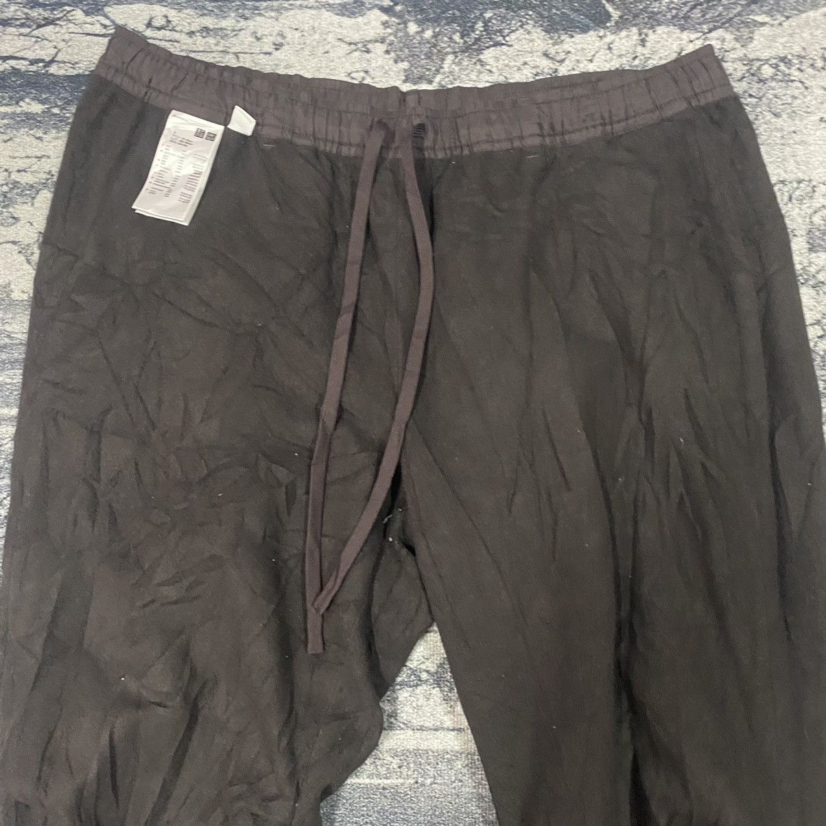 Japanese Brand × Uniqlo × Vintage Vintage Japanese Uniqlo Drawstring Light Cargo Pants Size US 34 / EU 50 - 10 Thumbnail