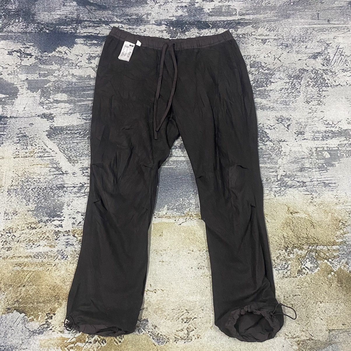 Japanese Brand × Uniqlo × Vintage Vintage Japanese Uniqlo Drawstring Light Cargo Pants Size US 34 / EU 50 - 9 Thumbnail