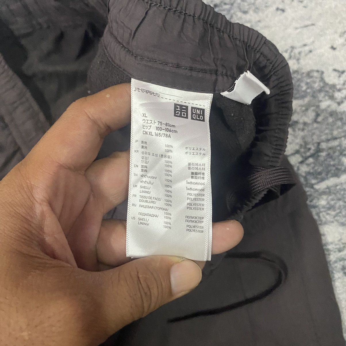 Japanese Brand × Uniqlo × Vintage Vintage Japanese Uniqlo Drawstring Light Cargo Pants Size US 34 / EU 50 - 4 Thumbnail