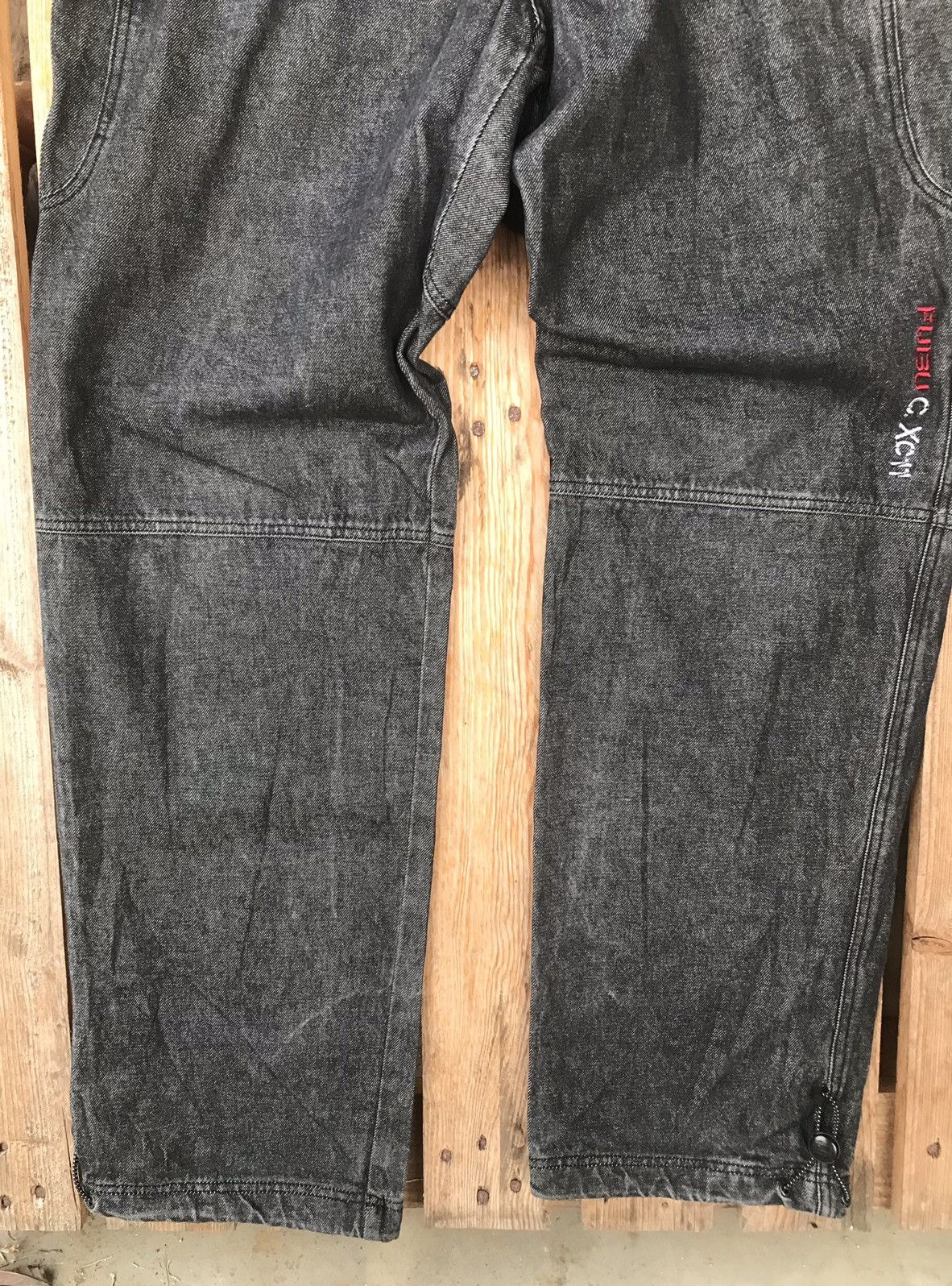 Fubu 90s Vintage FUBU Collection Pocket Hip Hop Baggy Denim Size US 34 / EU 50 - 9 Thumbnail