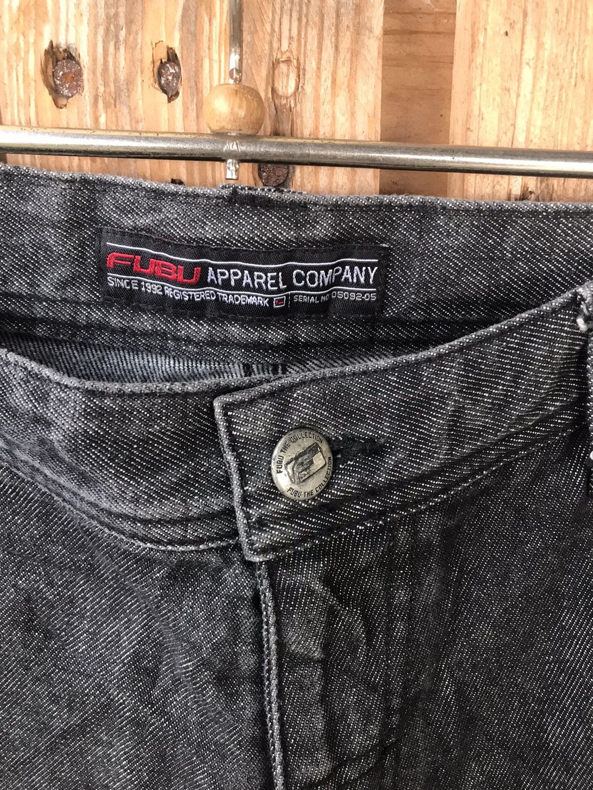 Fubu 90s Vintage FUBU Collection Pocket Hip Hop Baggy Denim Size US 34 / EU 50 - 10 Thumbnail
