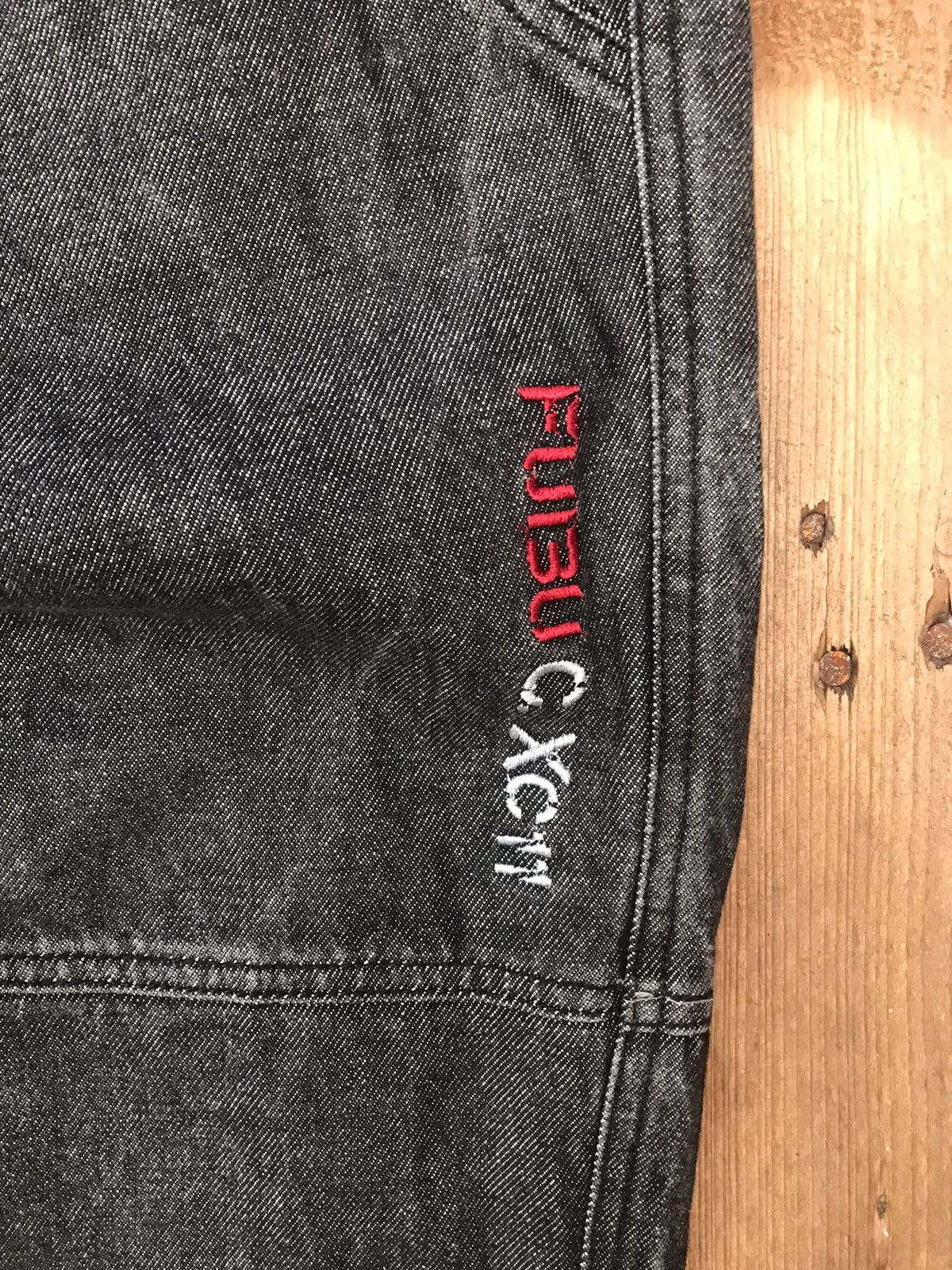 Fubu 90s Vintage FUBU Collection Pocket Hip Hop Baggy Denim Size US 34 / EU 50 - 7 Thumbnail