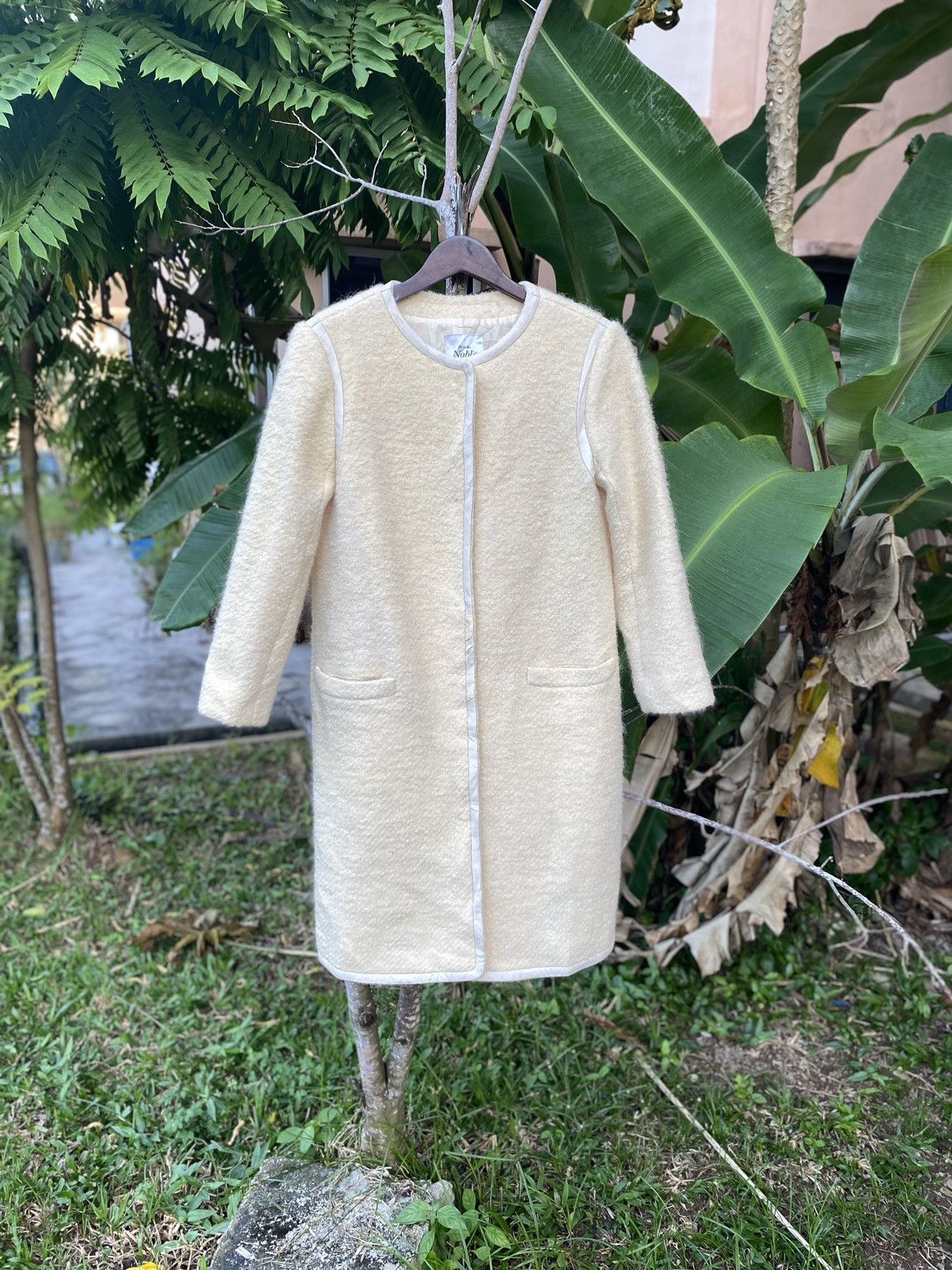 image of Noble Denim x Vintage Noble Wool Long Jacket, Women's (Size Medium)