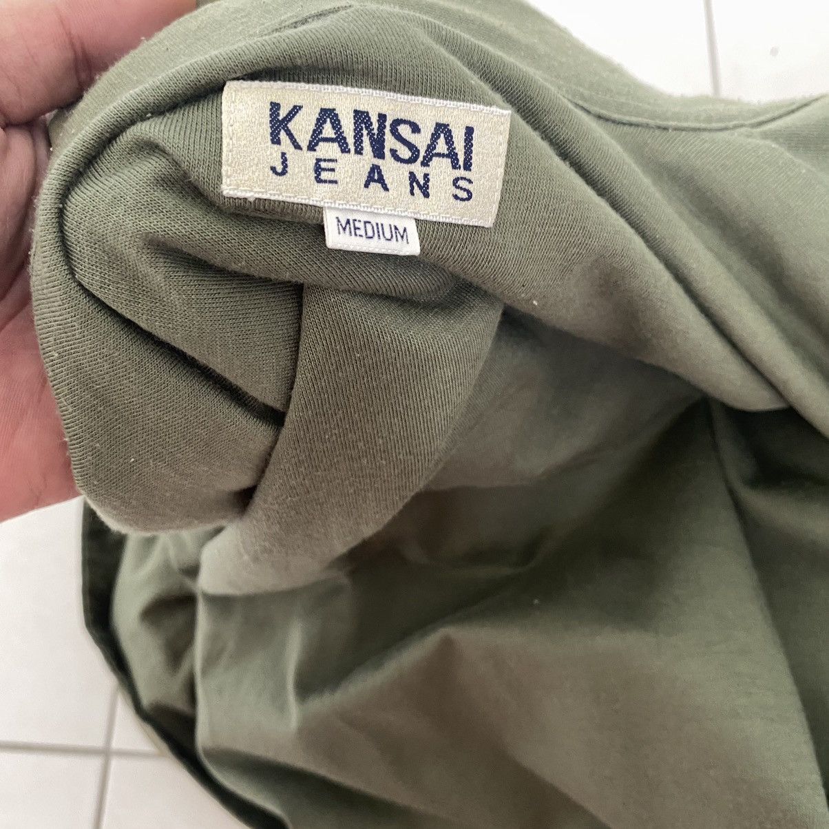 Japanese Brand × Kansai Yamamoto OFFER🔥 Vintage Kansai Jeans Military Light Jacket Size US M / EU 48-50 / 2 - 12 Thumbnail