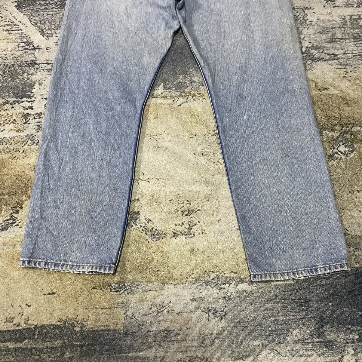 Jean × Levi's × Vintage Vintage Levis 505 Faded Light Washed Distressed Jeans Size US 36 / EU 52 - 10 Thumbnail