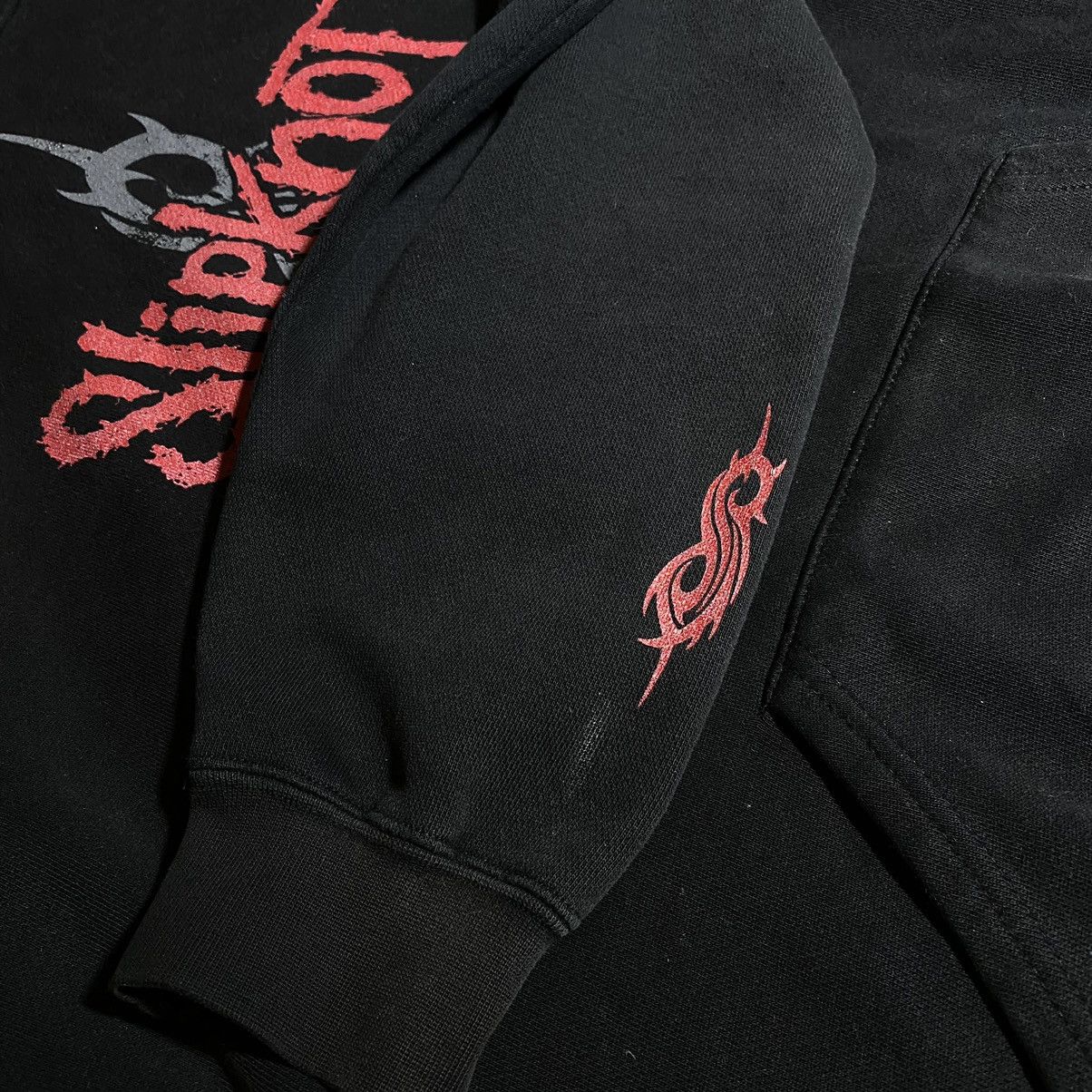 Band Tees Vintage 90s Slipknot Rare Print Band Hoodie Size US L / EU 52-54 / 3 - 8 Thumbnail