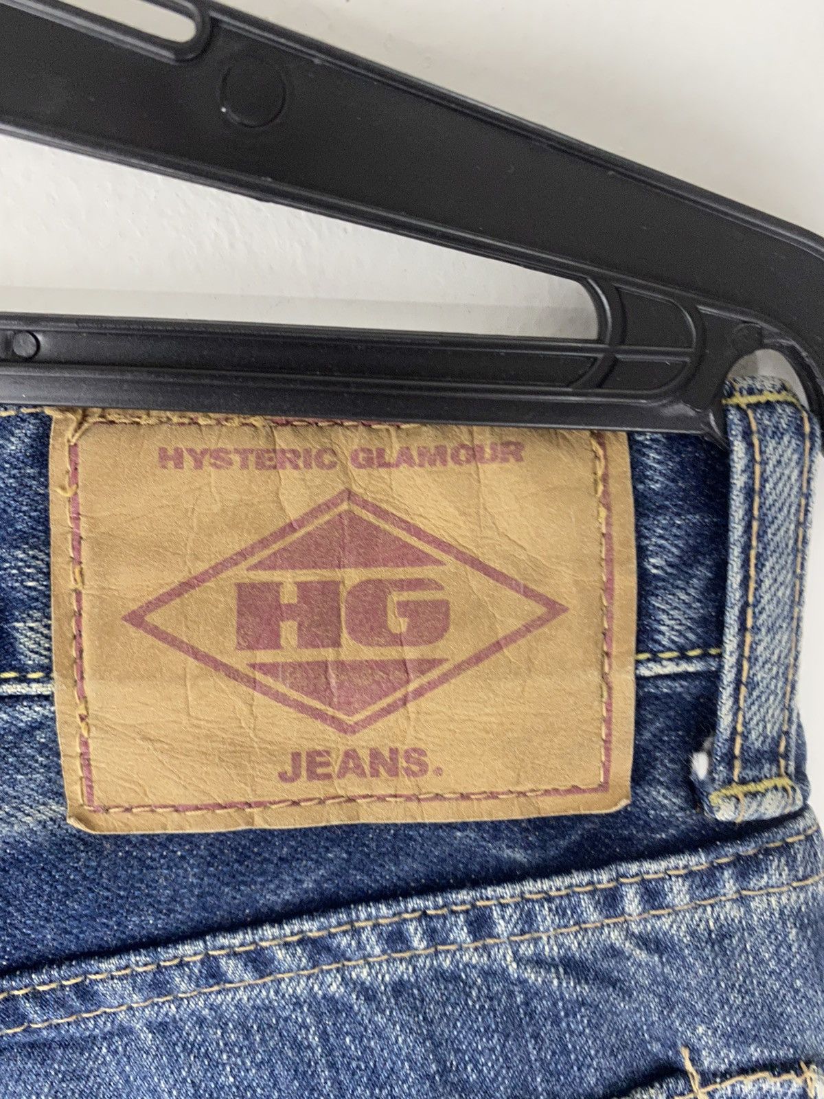 Hysteric Glamour Rare distress punk patchwork design Size US 30 / EU 46 - 14 Thumbnail