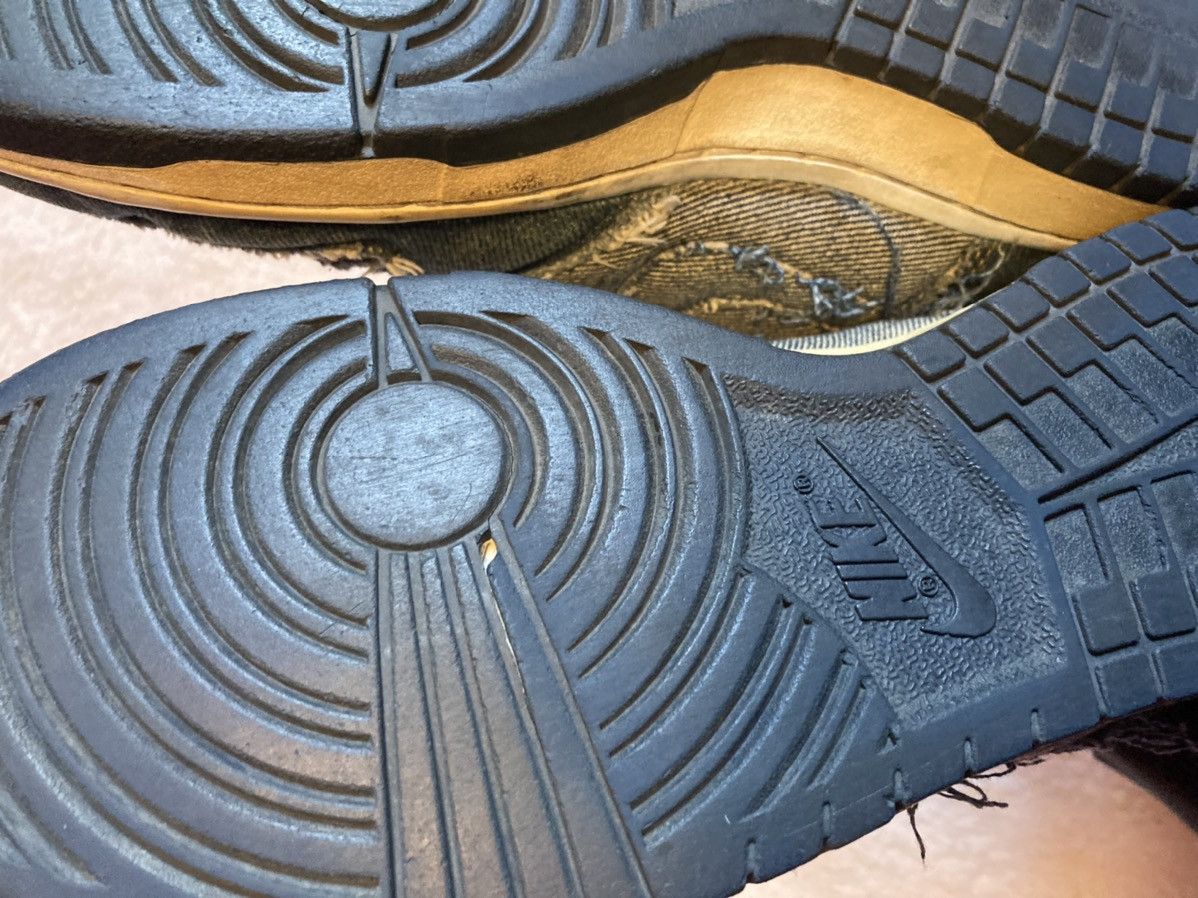 Nike Dunk Low Cl Denim distressed denim dunks Size US 9 / EU 42 - 12 Thumbnail