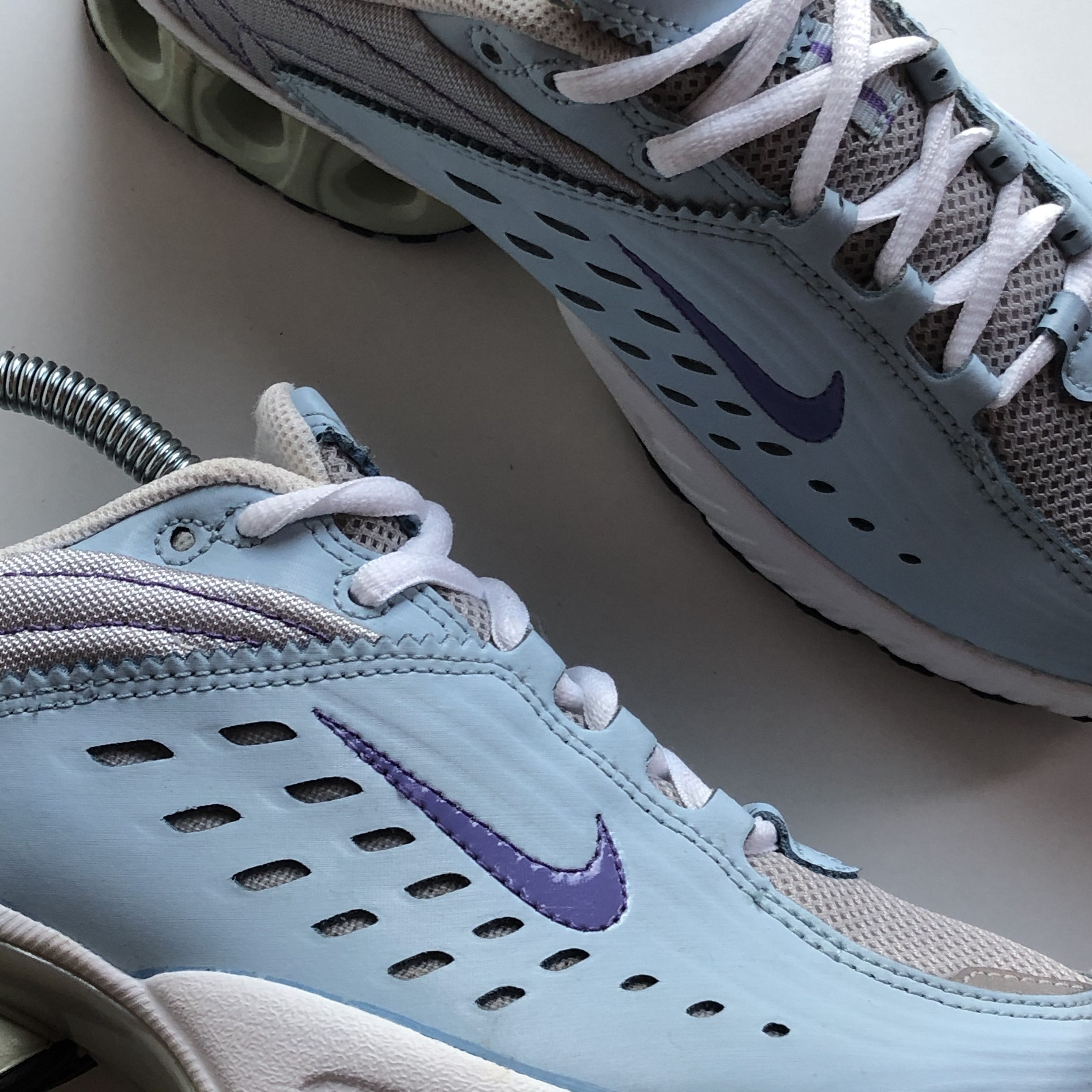 Nike × Vintage Nike Vintage running shox 2004 Size US 8.5 / IT 38.5 - 2 Thumbnail